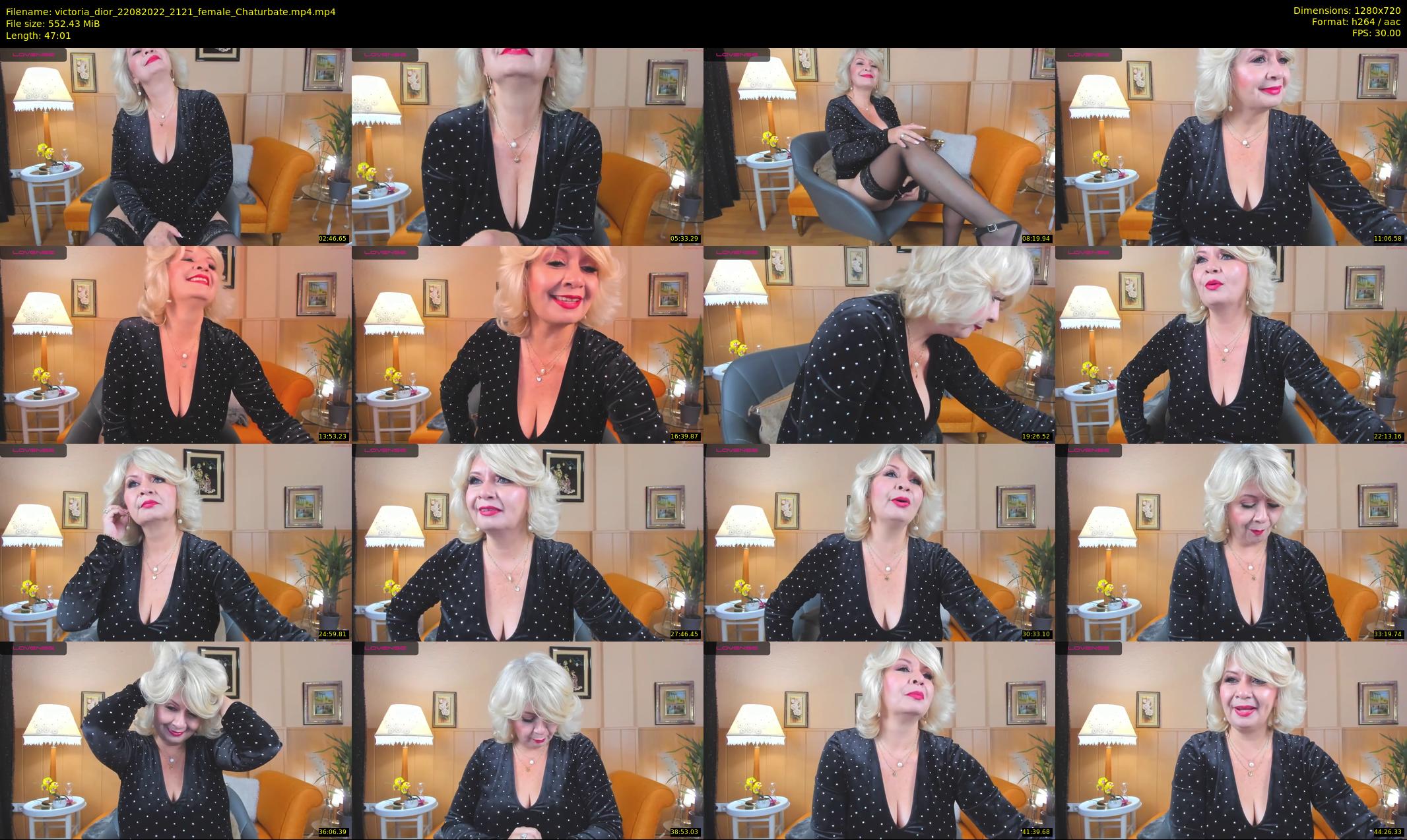 victoria_dior — 48 minute Chaturbate female cam show recording, 720p, Aug 22, 2022