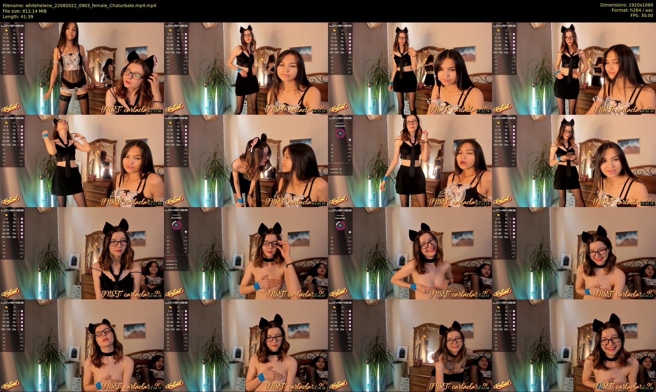 whitehelene — 42 minute Chaturbate female cam show recording, 1080p, Aug 22, 2022
