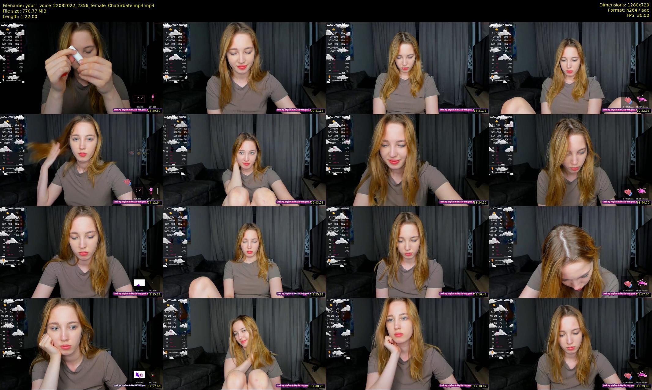your__voice — 82 minute Chaturbate female cam show recording, 720p, Aug 22, 2022