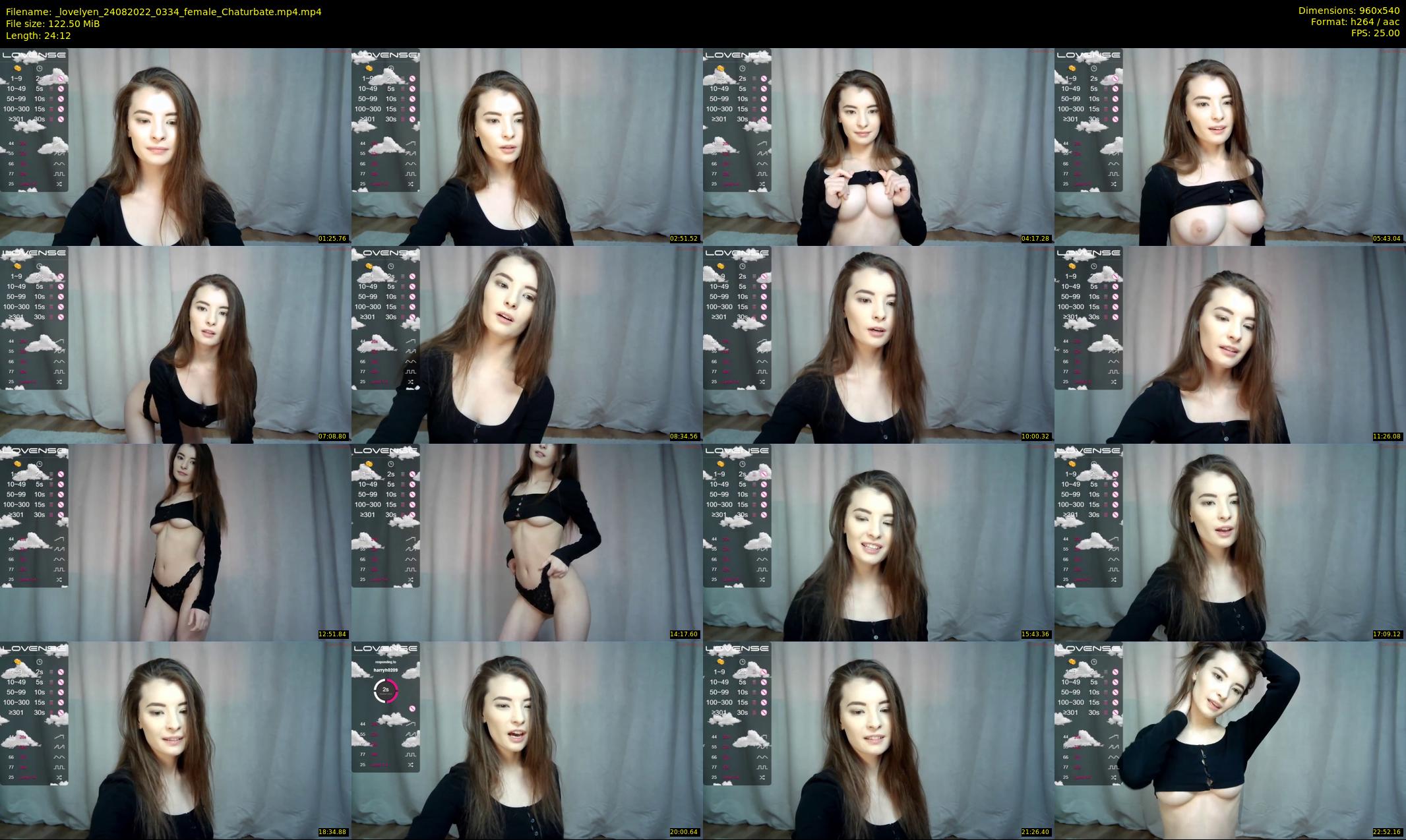 _lovelyen — 25 minute Chaturbate female cam show recording, 480p, Aug 24, 2022