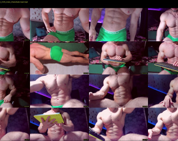 adam_muscle_ — 54 minute Chaturbate male cam show recording, 1080p, Aug 23, 2022