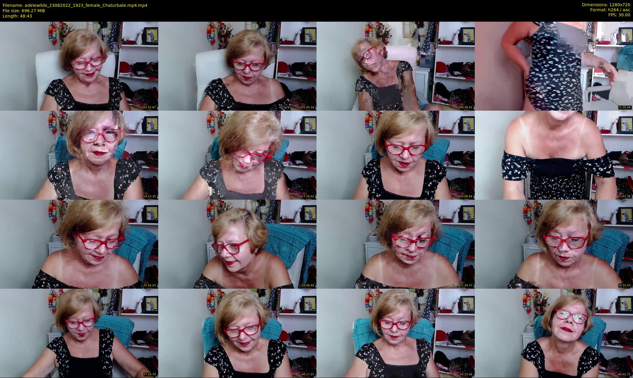adelewildx — 49 minute Chaturbate female cam show recording, 720p, Aug 23, 2022