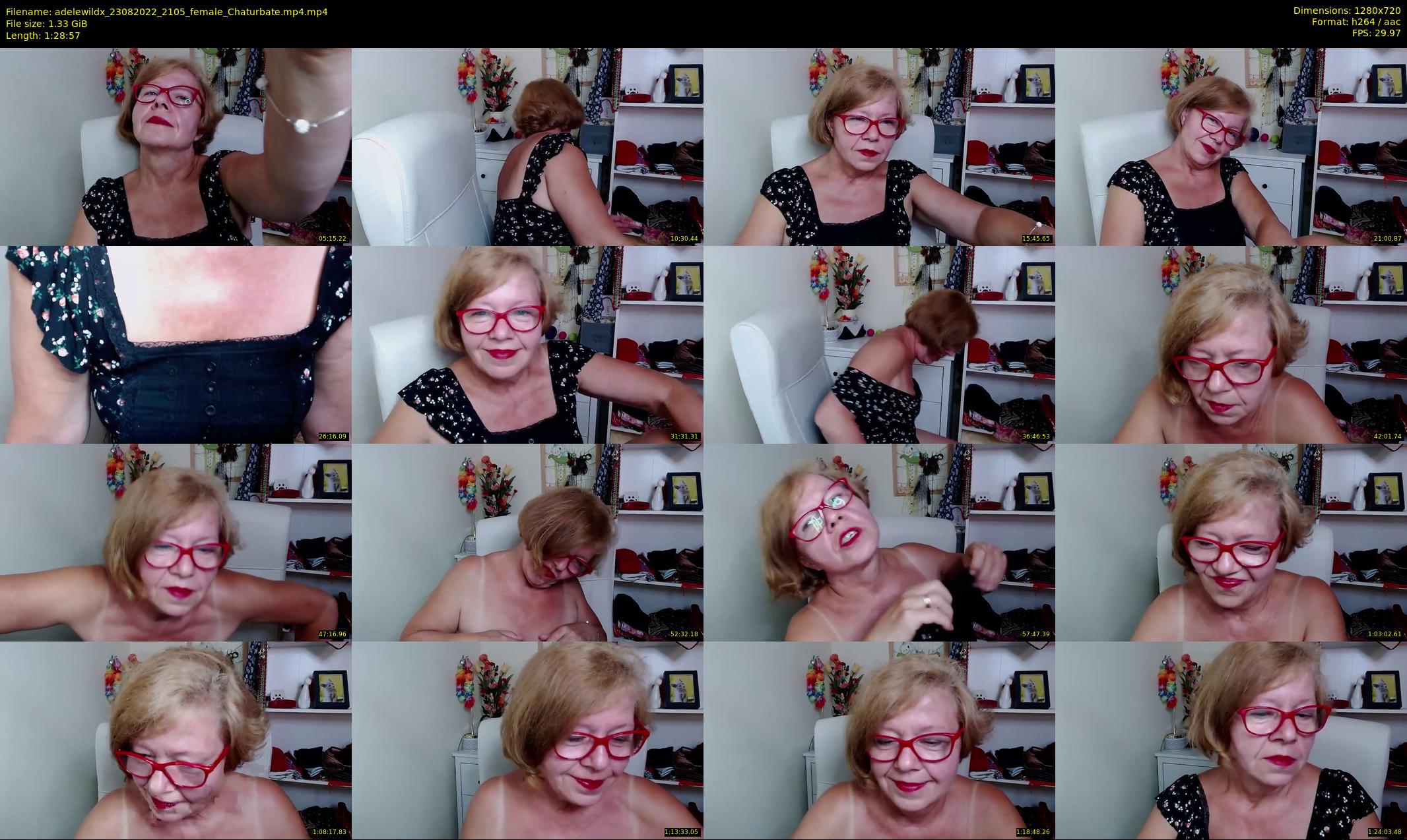 adelewildx — 89 minute Chaturbate female cam show recording, 720p, Aug 23, 2022