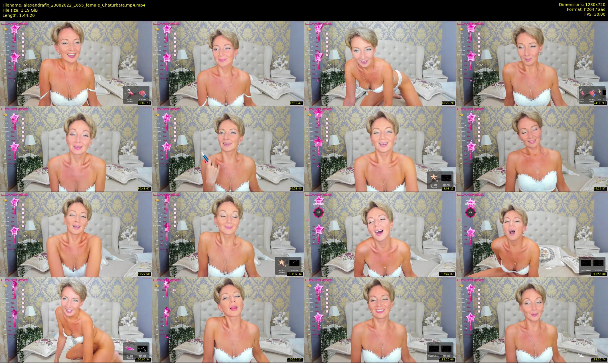 alexandrafix — 105 minute Chaturbate female cam show recording, 720p, Aug 23, 2022