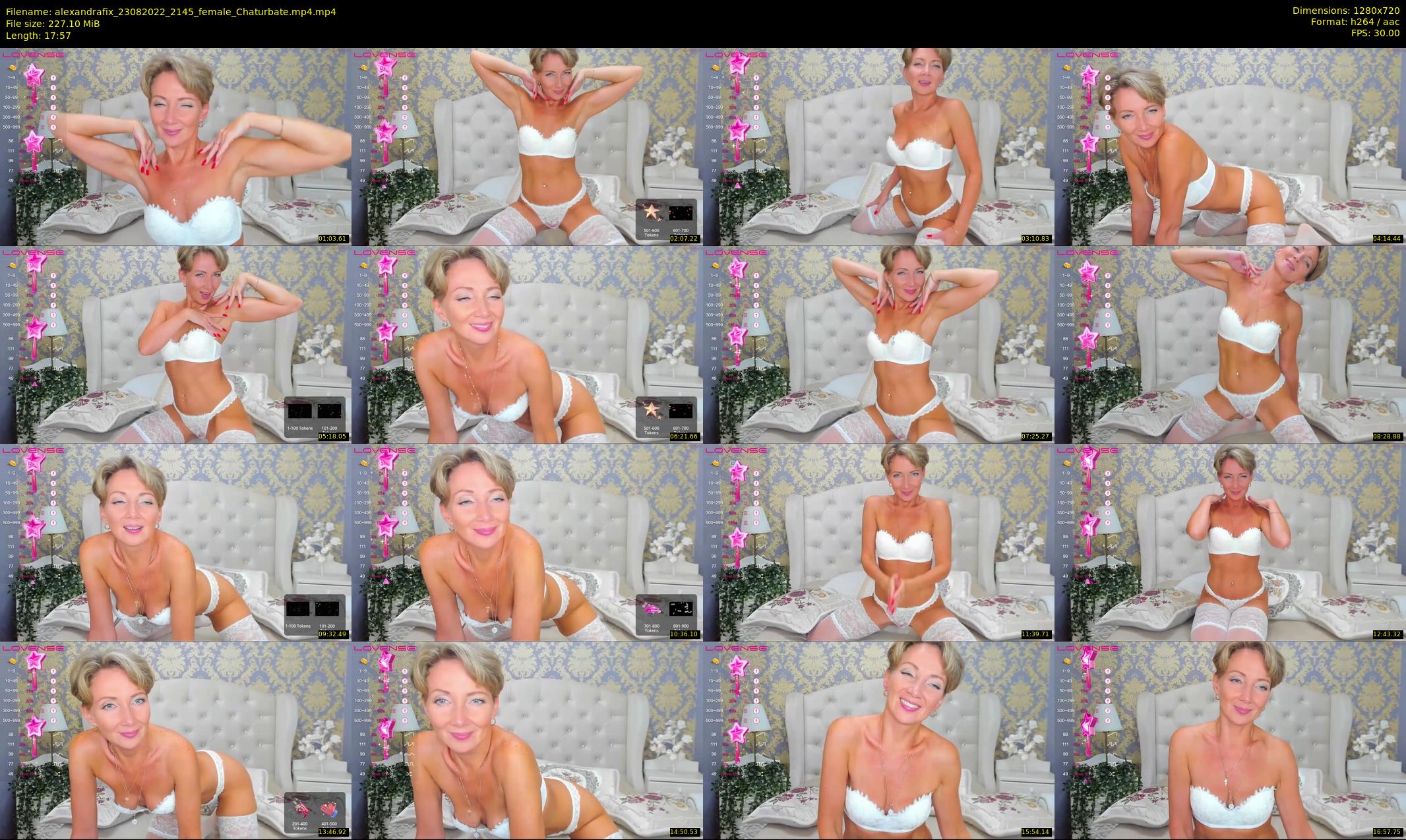 alexandrafix — 18 minute Chaturbate female cam show recording, 720p, Aug 23, 2022