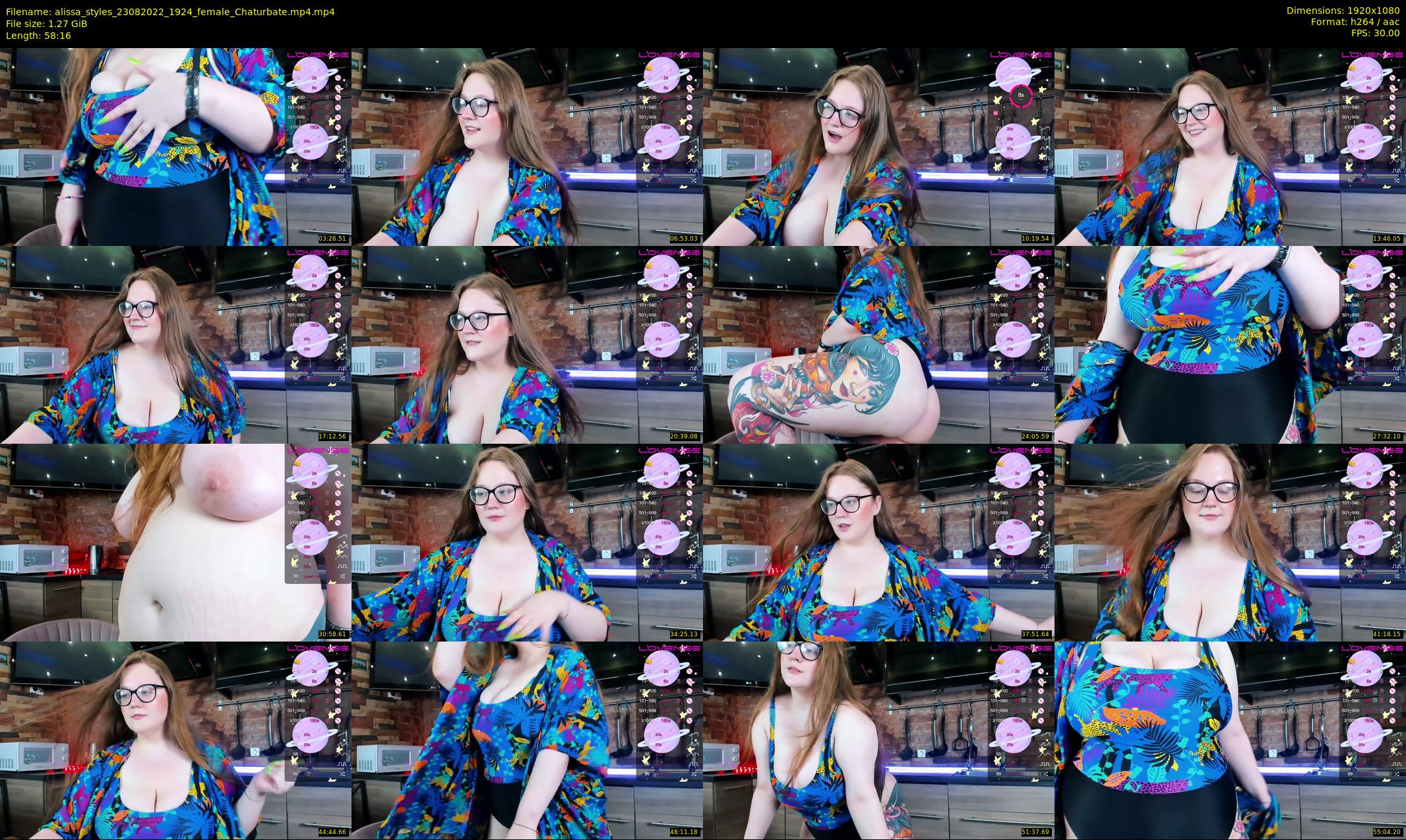 alissa_styles — 59 minute Chaturbate female cam show recording, 1080p, Aug 23, 2022