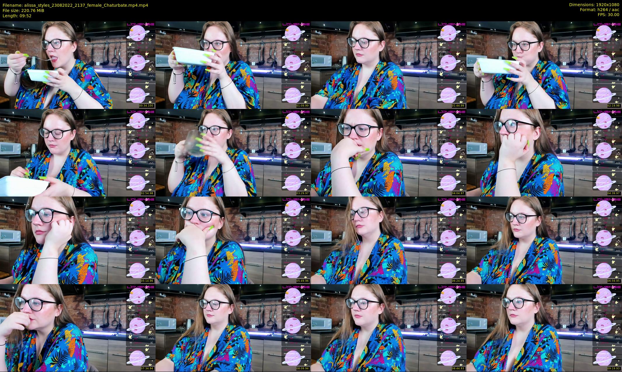 alissa_styles — 10 minute Chaturbate female cam show recording, 1080p, Aug 23, 2022