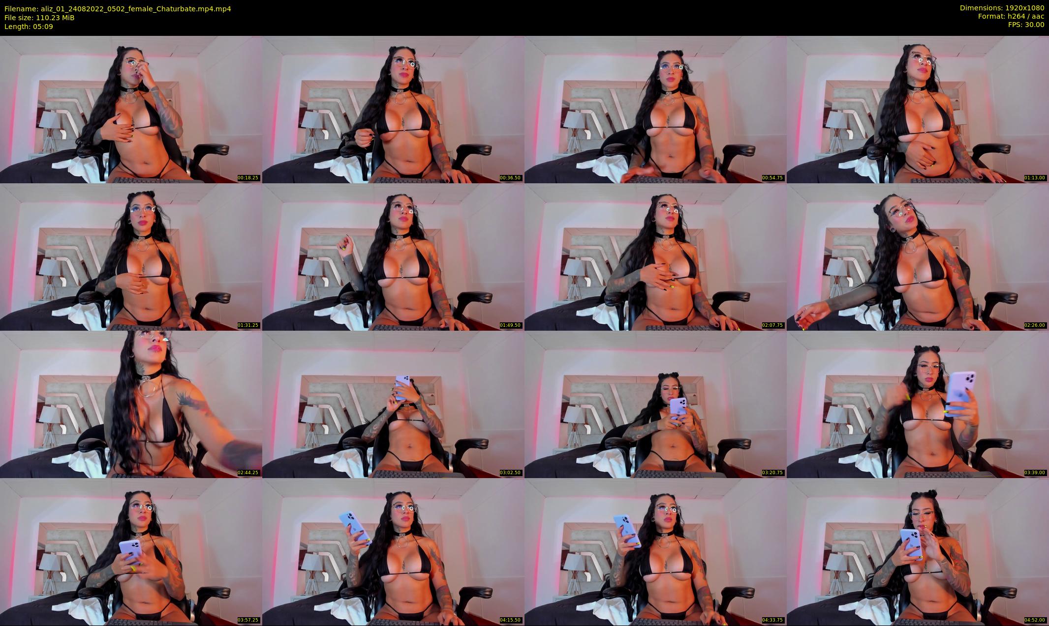 aliz_01 — 6 minute Chaturbate female cam show recording, 1080p, Aug 24, 2022