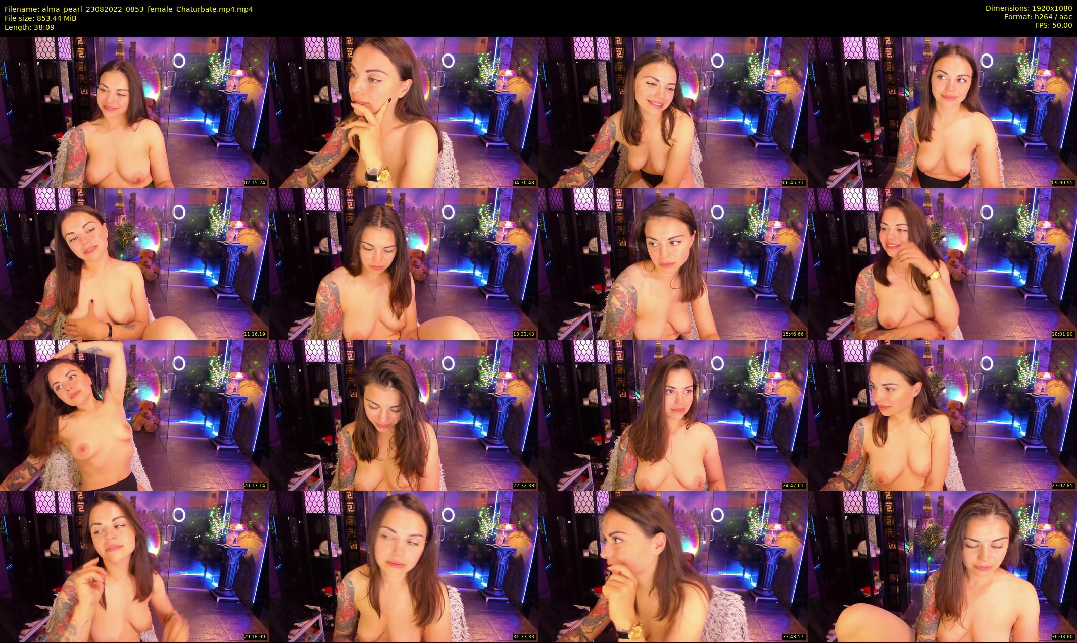 alma_pearl — 39 minute Chaturbate female cam show recording, 1080p, Aug 23, 2022