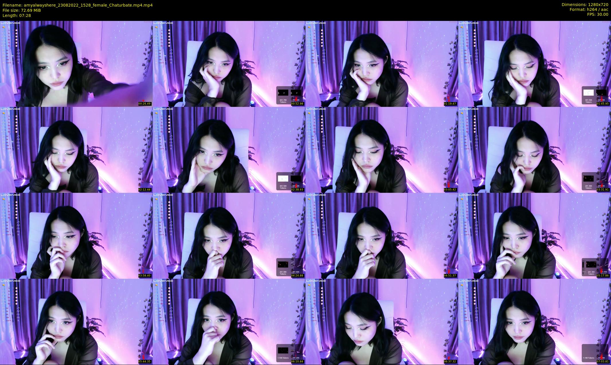 amyalwayshere — 8 minute Chaturbate female cam show recording, 720p, Aug 23, 2022