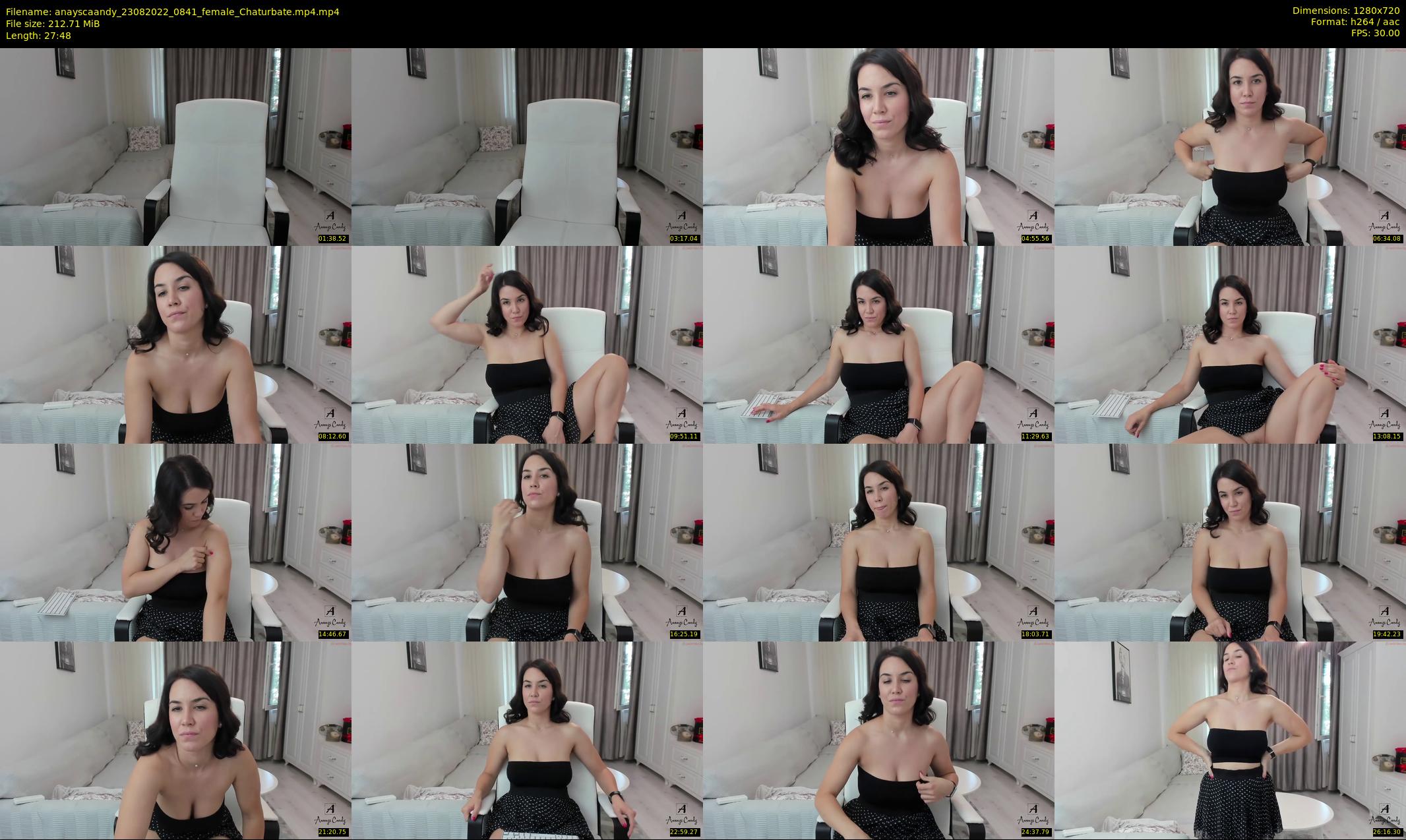 anayscaandy — 28 minute Chaturbate female cam show recording, 720p, Aug 23, 2022