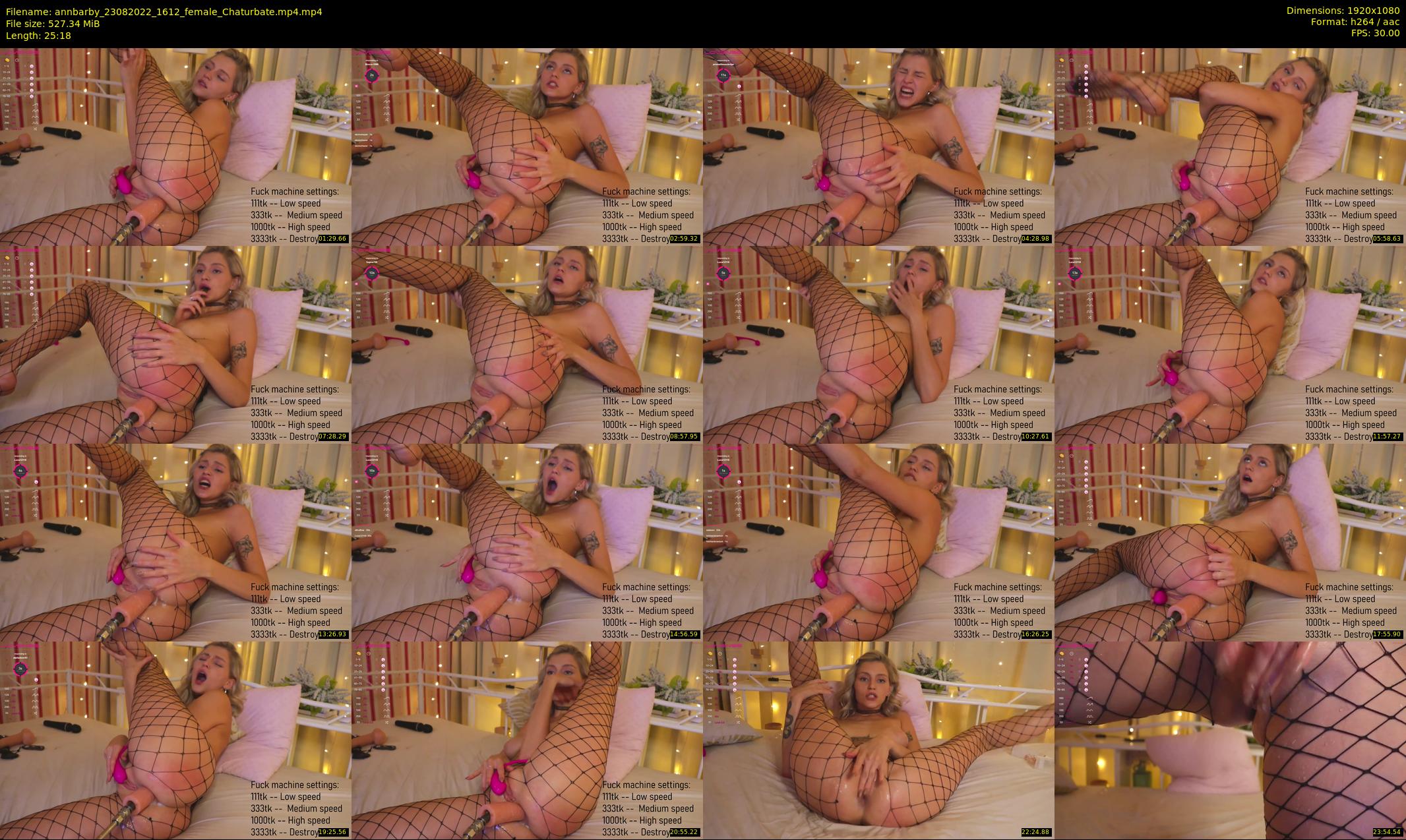 annbarby — 26 minute Chaturbate female cam show recording, 1080p, Aug 23, 2022