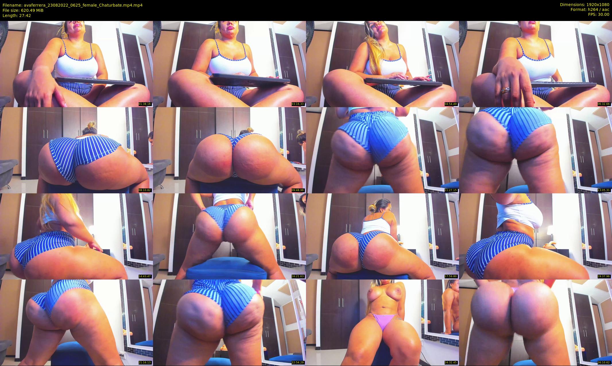 avaferrera — 28 minute Chaturbate female cam show recording, 1080p, Aug 23, 2022