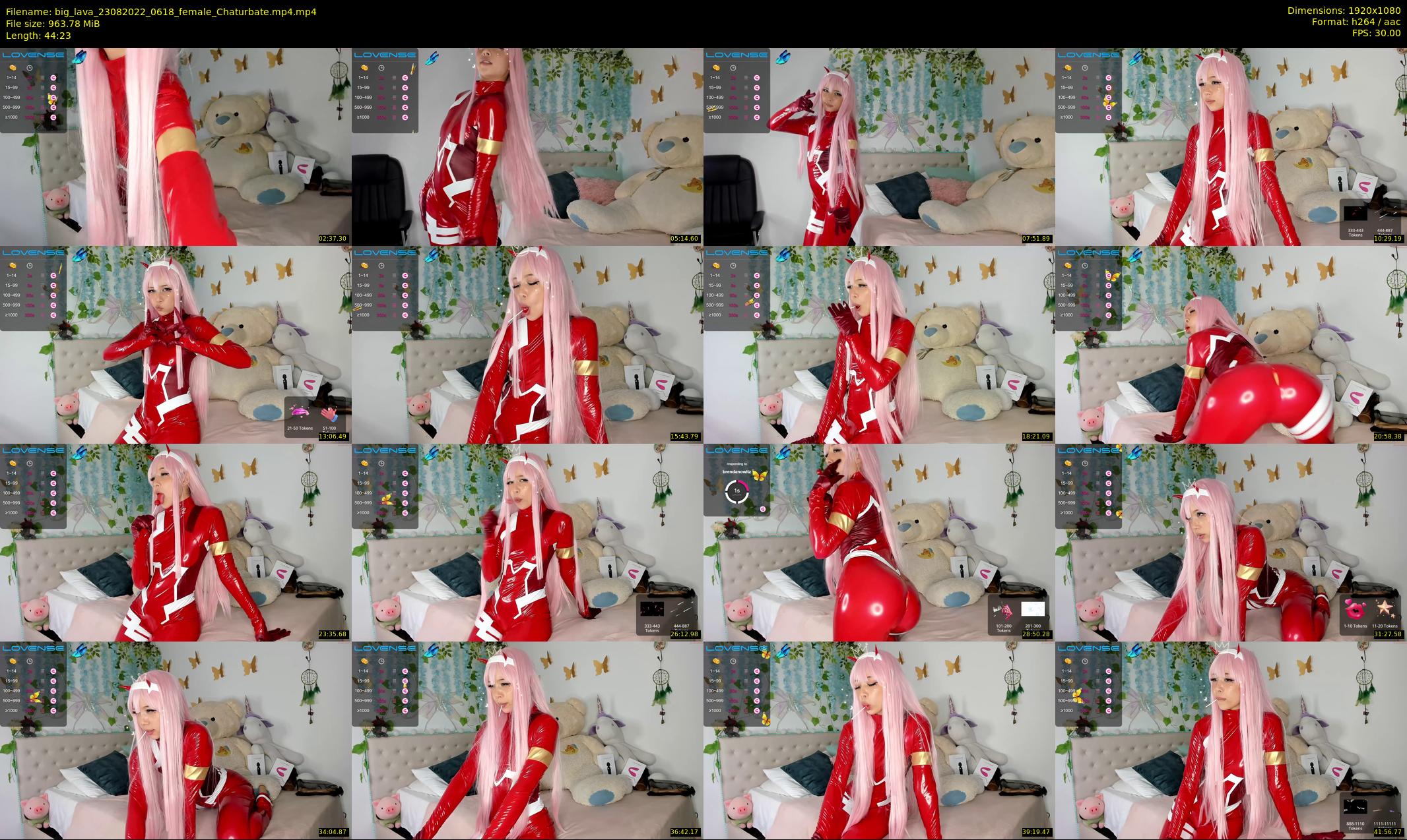 big_lava — 45 minute Chaturbate female cam show recording, 1080p, Aug 23, 2022