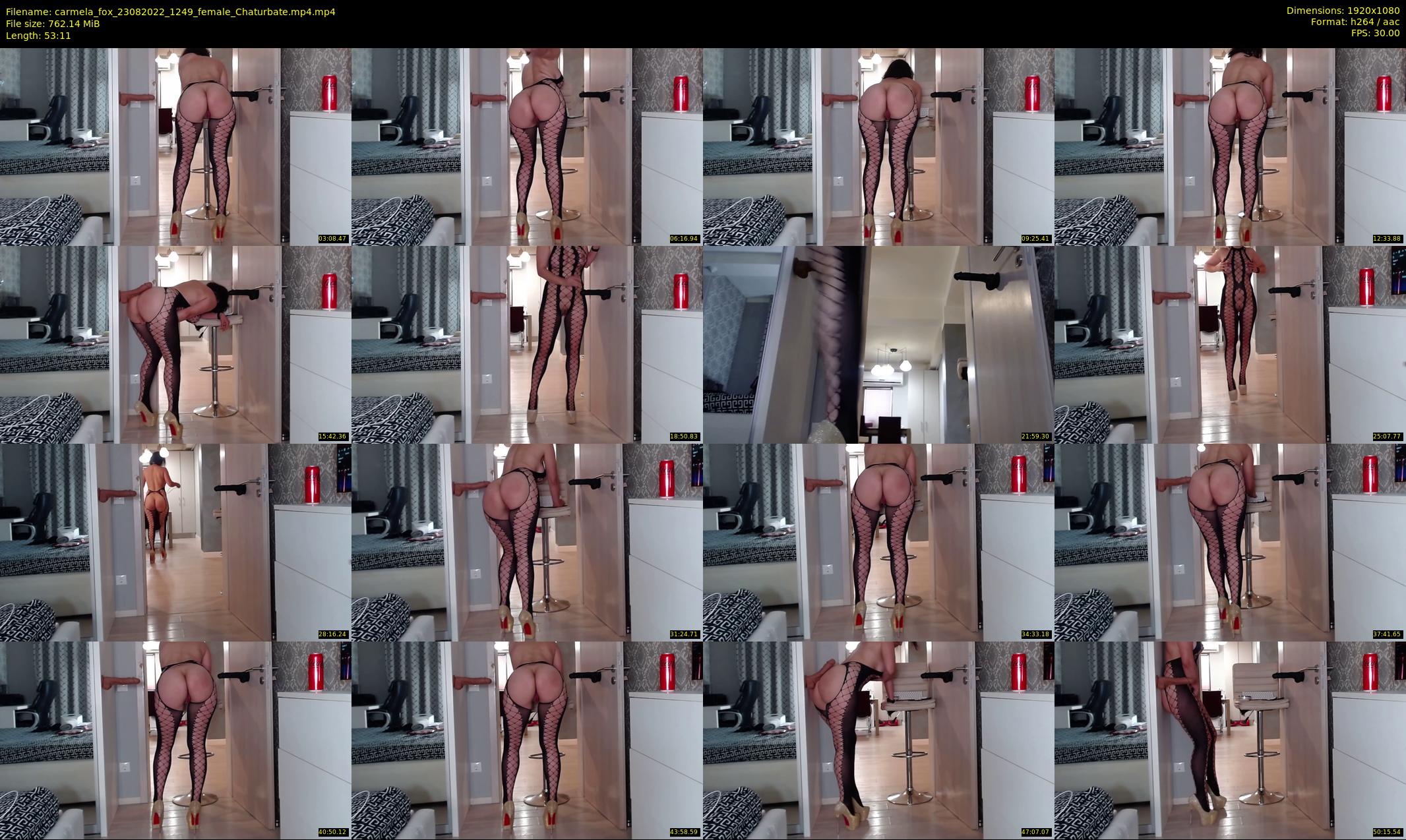 carmela_fox — 54 minute Chaturbate female cam show recording, 1080p, Aug 23, 2022