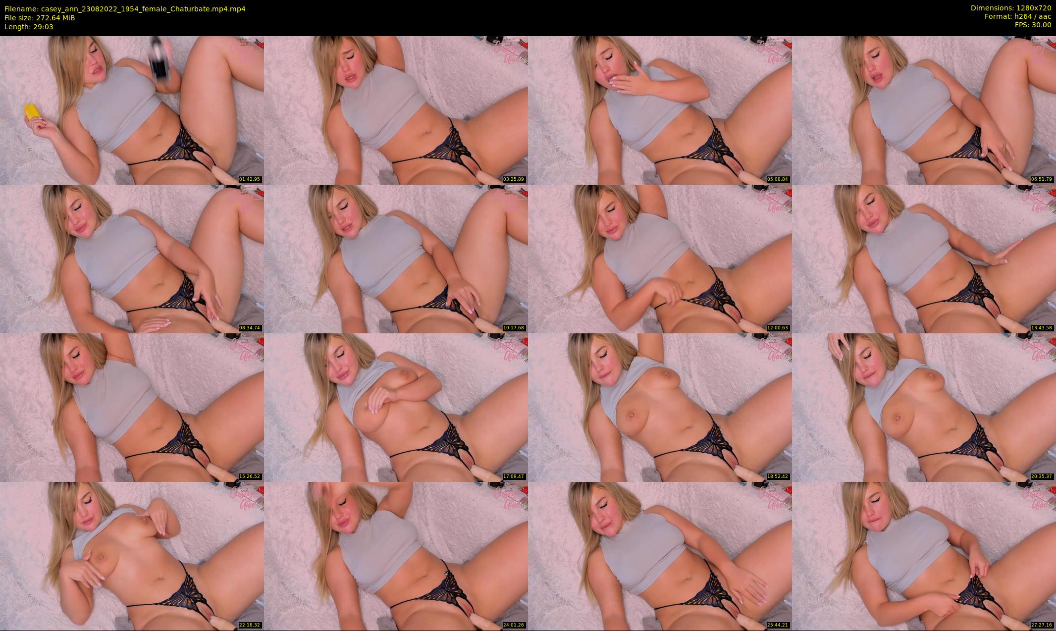 casey_ann — 30 minute Chaturbate female cam show recording, 720p, Aug 23, 2022