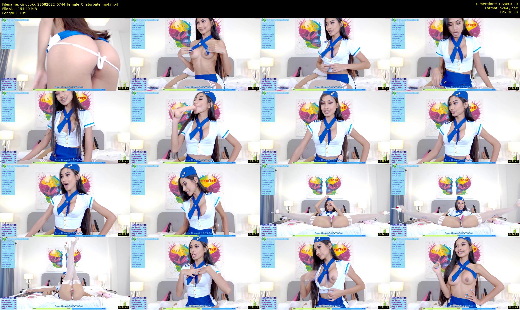cindybkk — 9 minute Chaturbate female cam show recording, 1080p, Aug 23, 2022