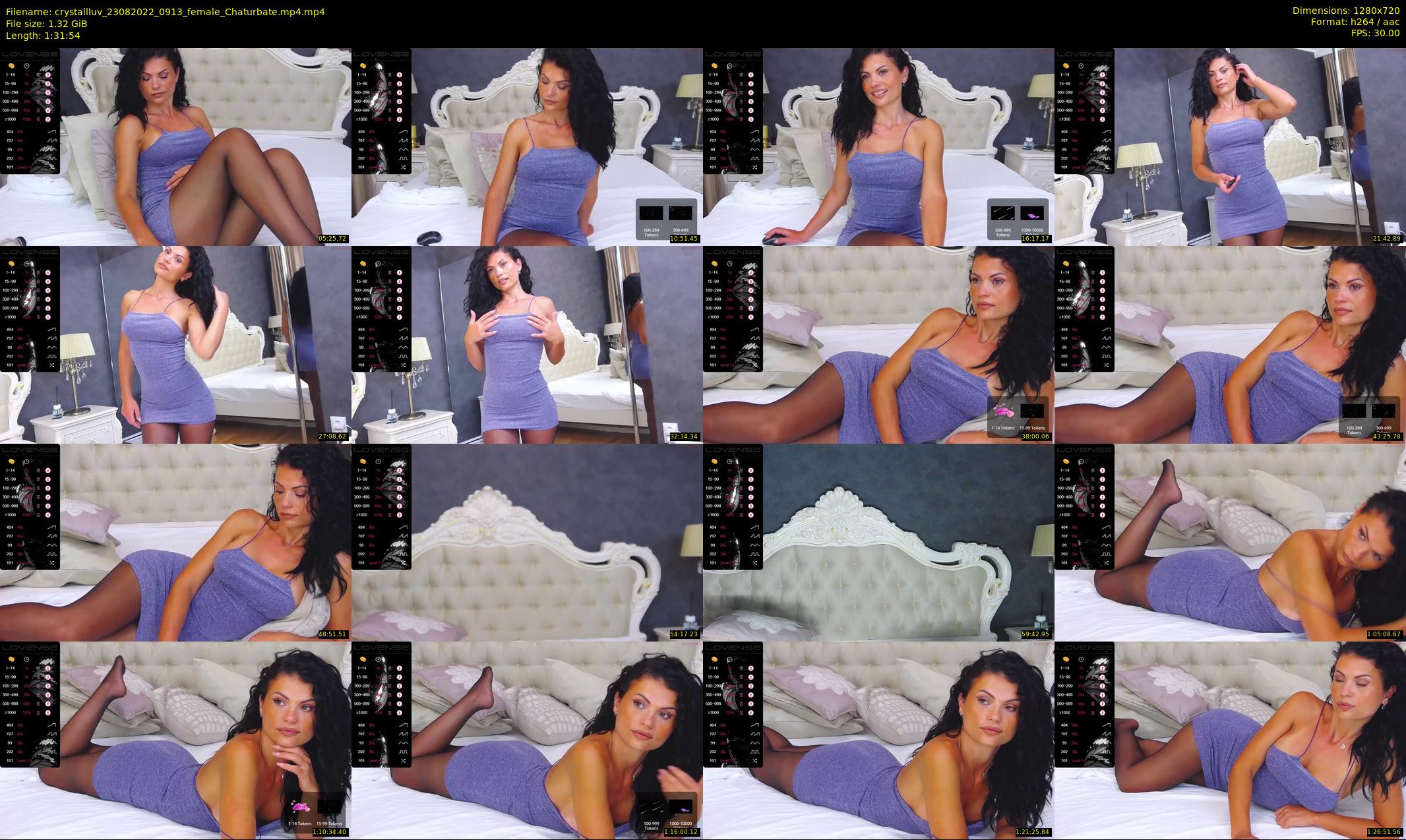 crystallluv — 92 minute Chaturbate female cam show recording, 720p, Aug 23, 2022
