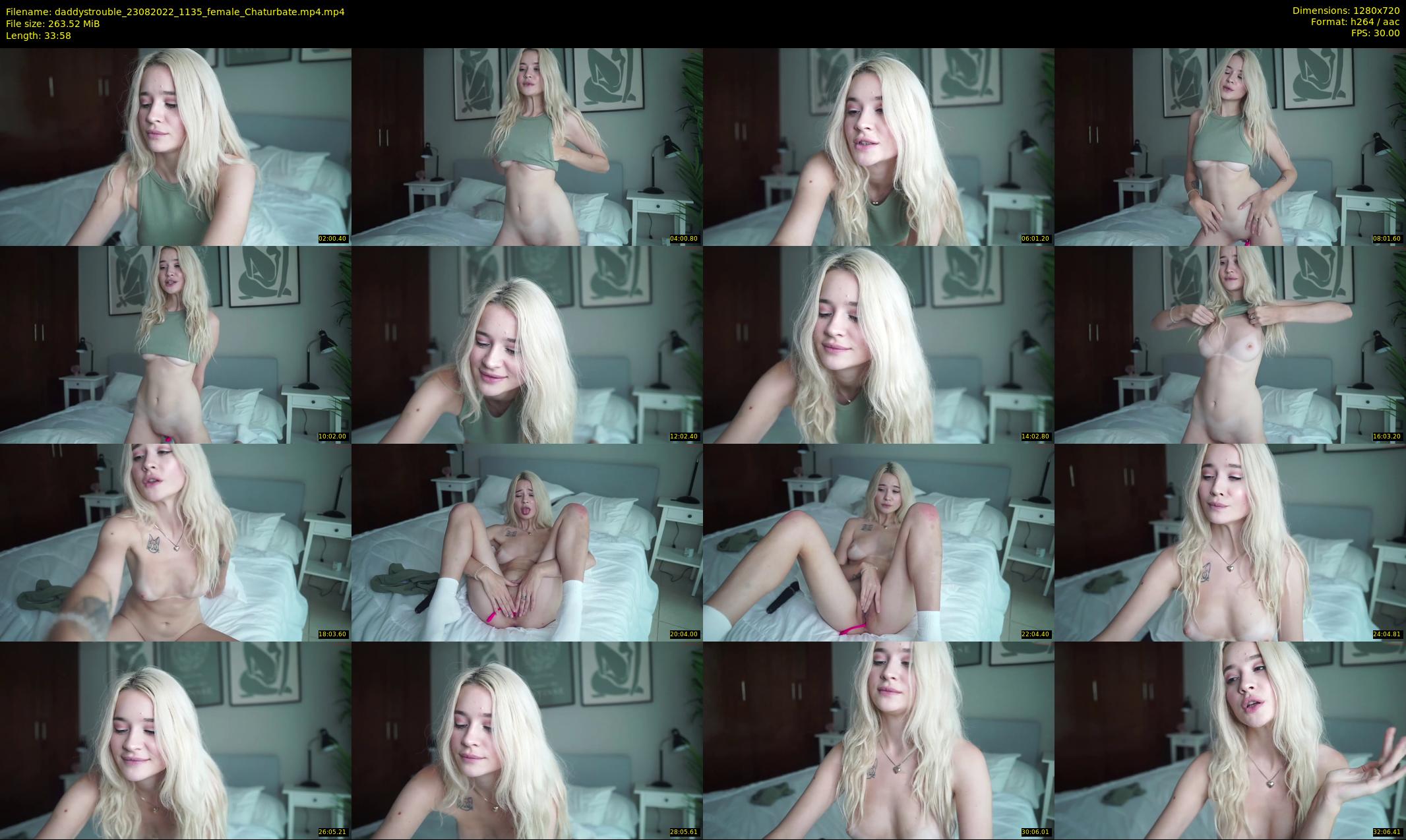 daddystrouble — 34 minute Chaturbate female cam show recording, 720p, Aug 23, 2022