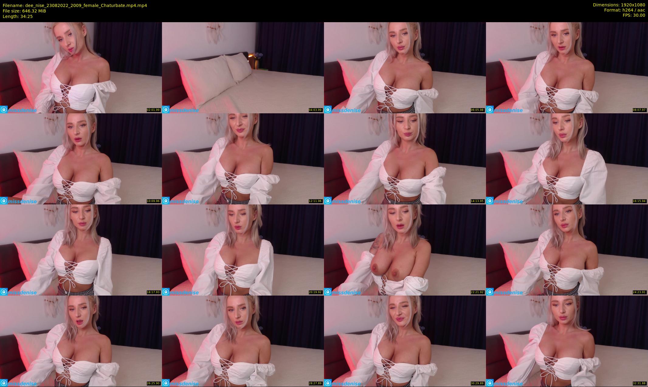 dee_nise — 35 minute Chaturbate female cam show recording, 1080p, Aug 23, 2022