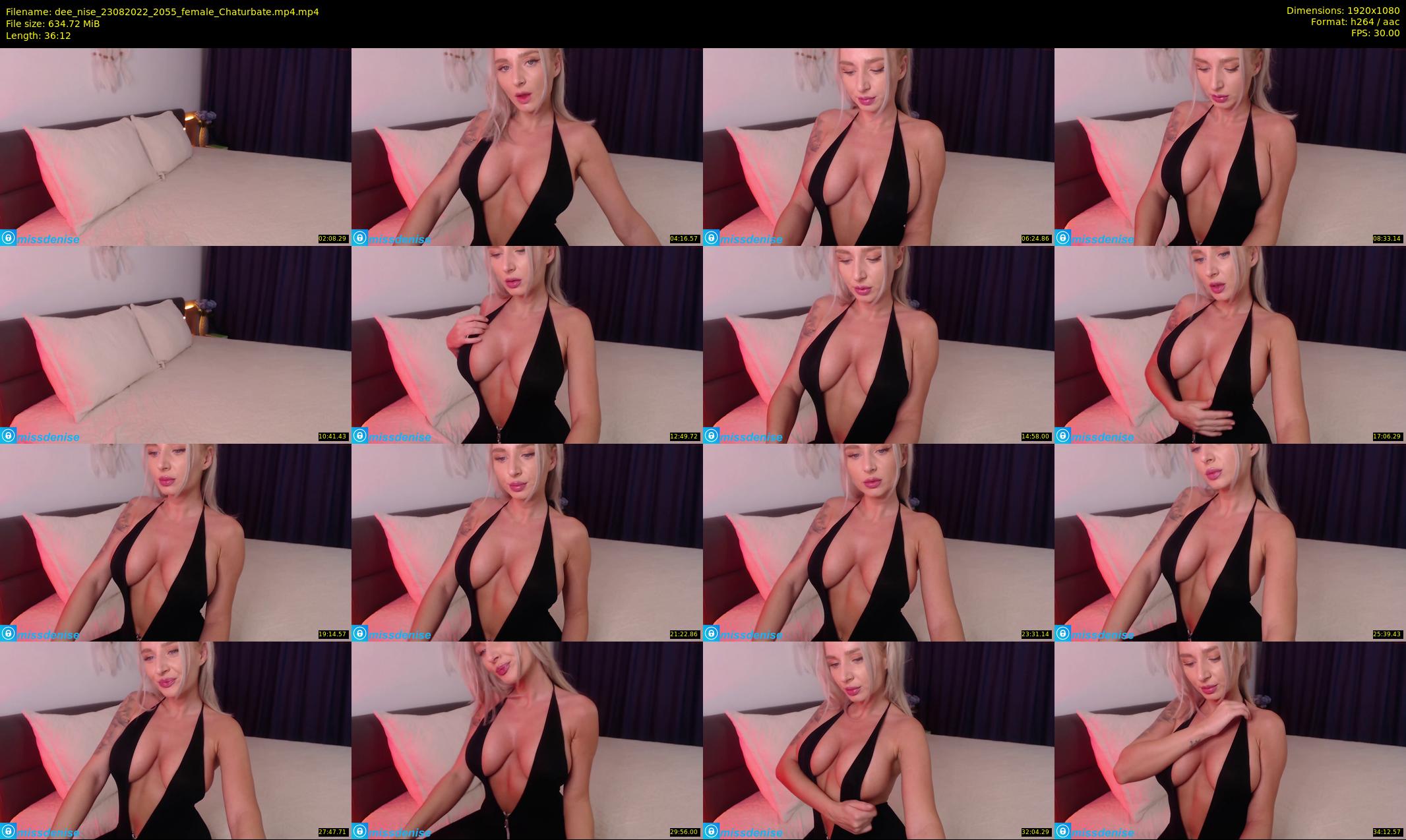 dee_nise — 37 minute Chaturbate female cam show recording, 1080p, Aug 23, 2022