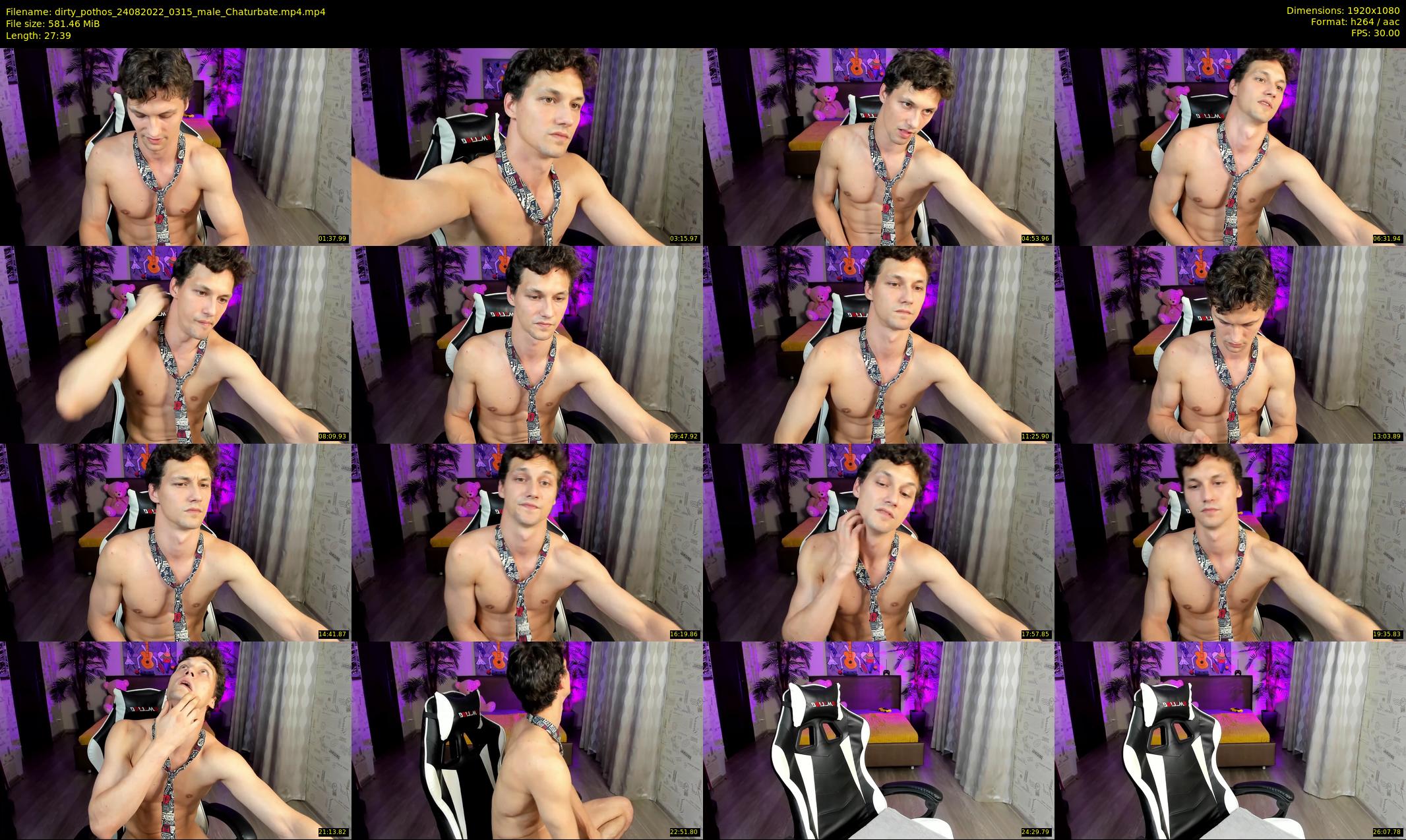 dirty_pothos — 28 minute Chaturbate male cam show recording, 1080p, Aug 24, 2022