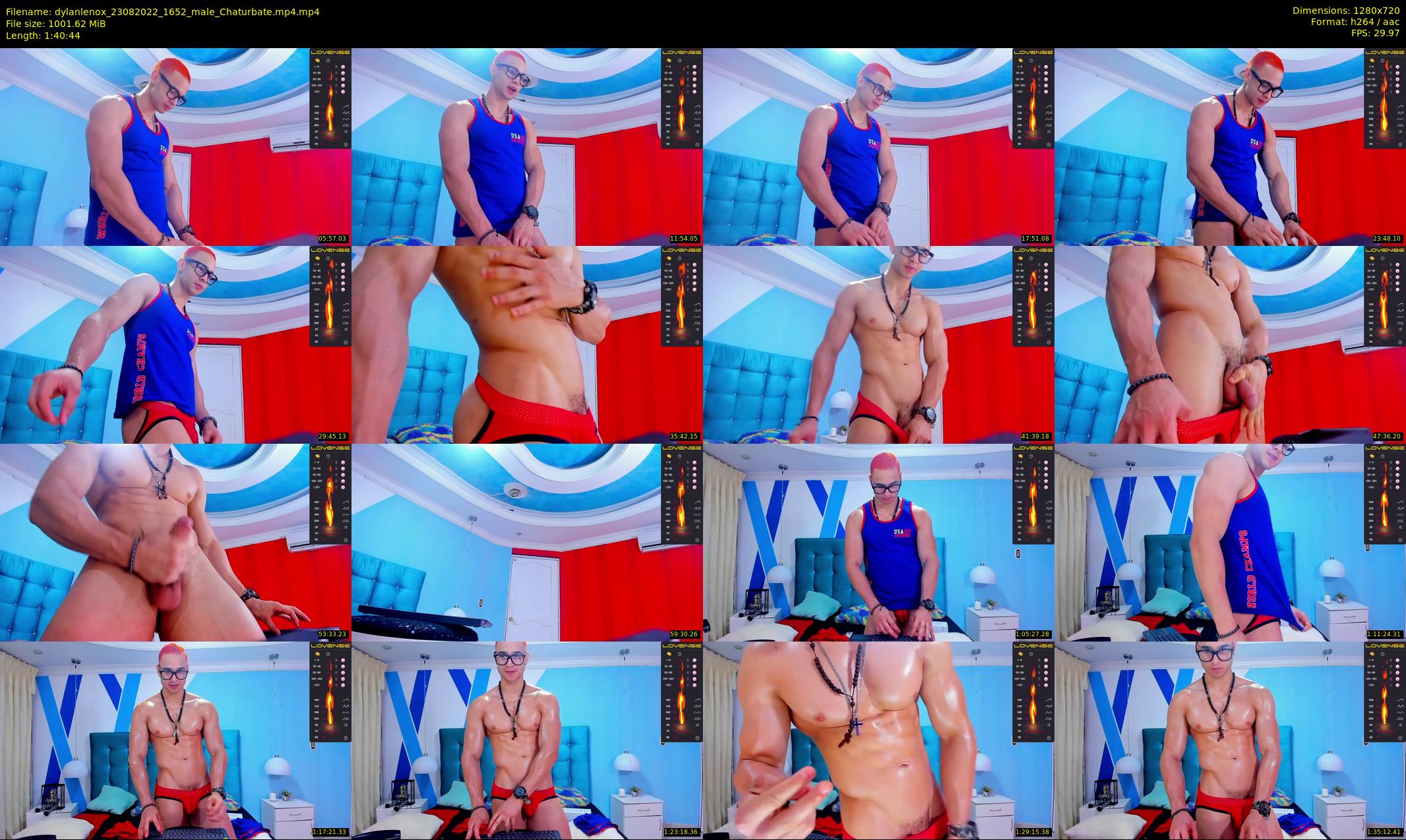 dylanlenox — 101 minute Chaturbate male cam show recording, 720p, Aug 23, 2022
