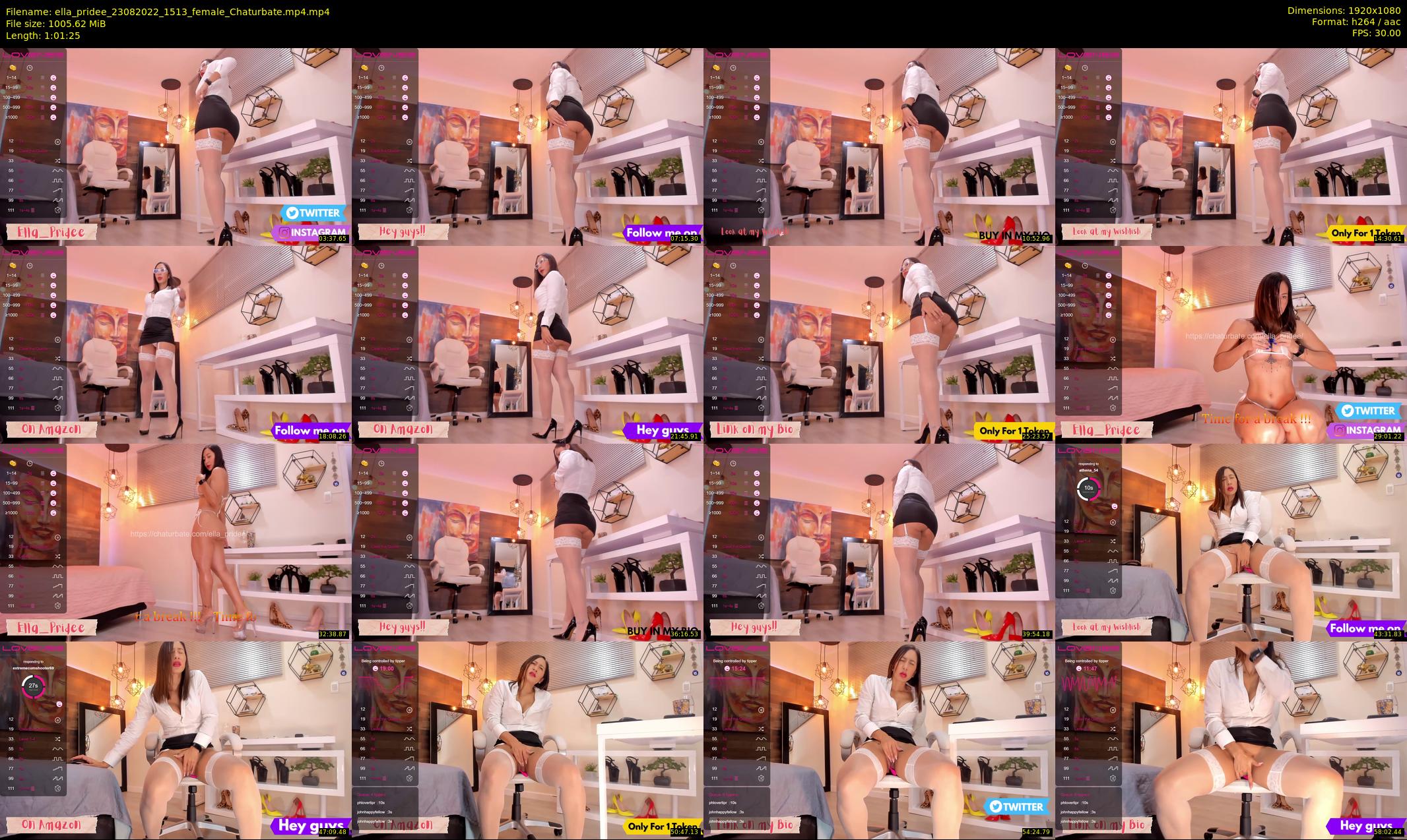 ella_pridee — 62 minute Chaturbate female cam show recording, 1080p, Aug 23, 2022