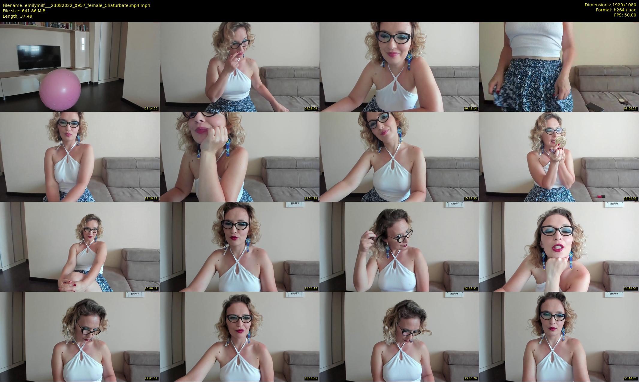 emilymilf__ — 38 minute Chaturbate female cam show recording, 1080p, Aug 23, 2022