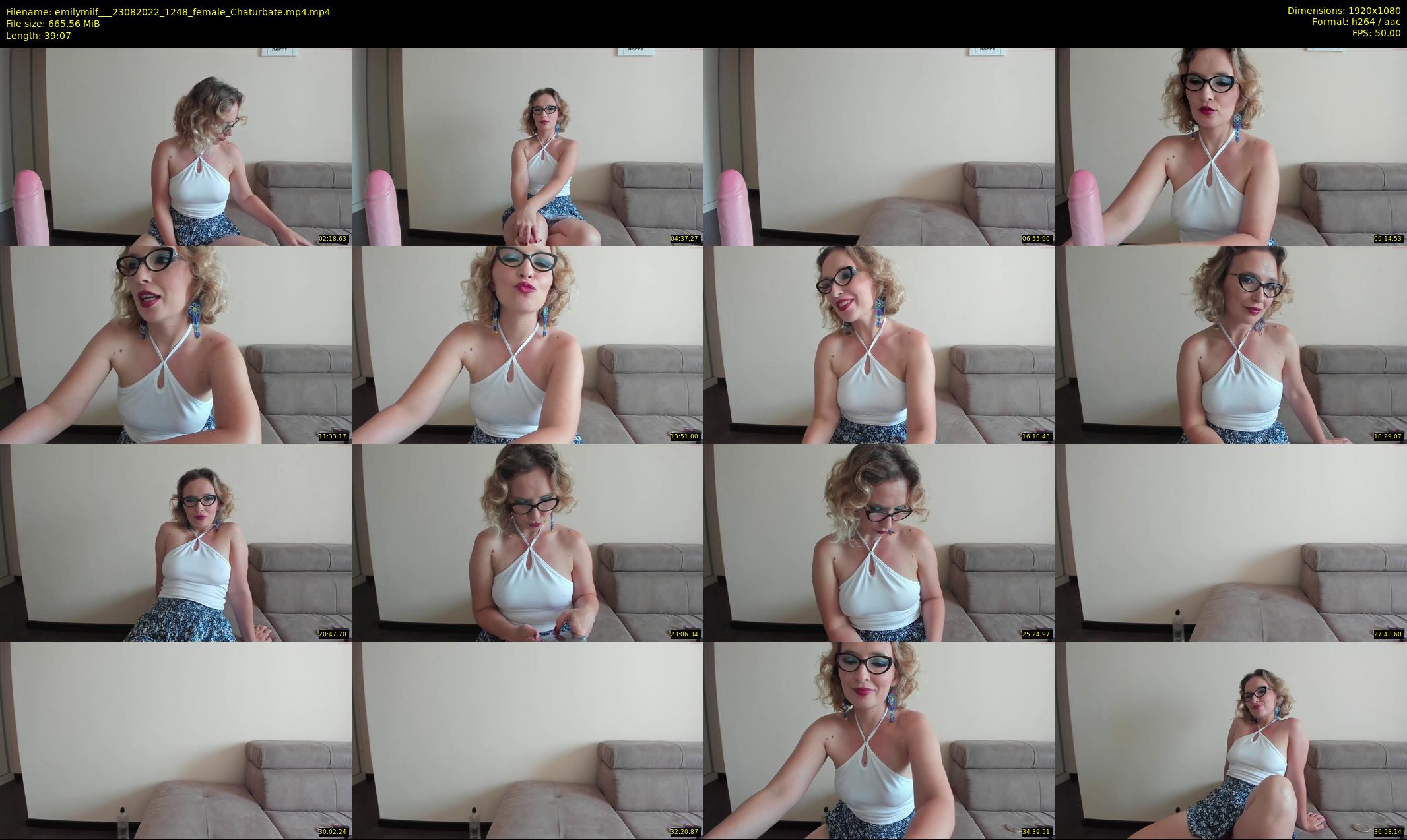 emilymilf__ — 40 minute Chaturbate female cam show recording, 1080p, Aug 23, 2022