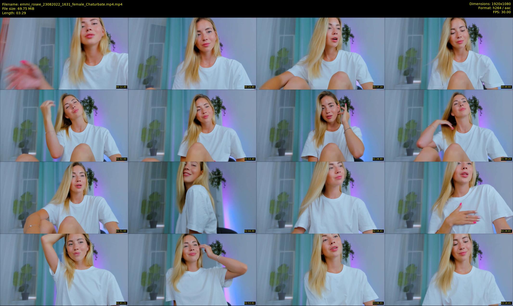 emmi_rosee — 4 minute Chaturbate female cam show recording, 1080p, Aug 23, 2022