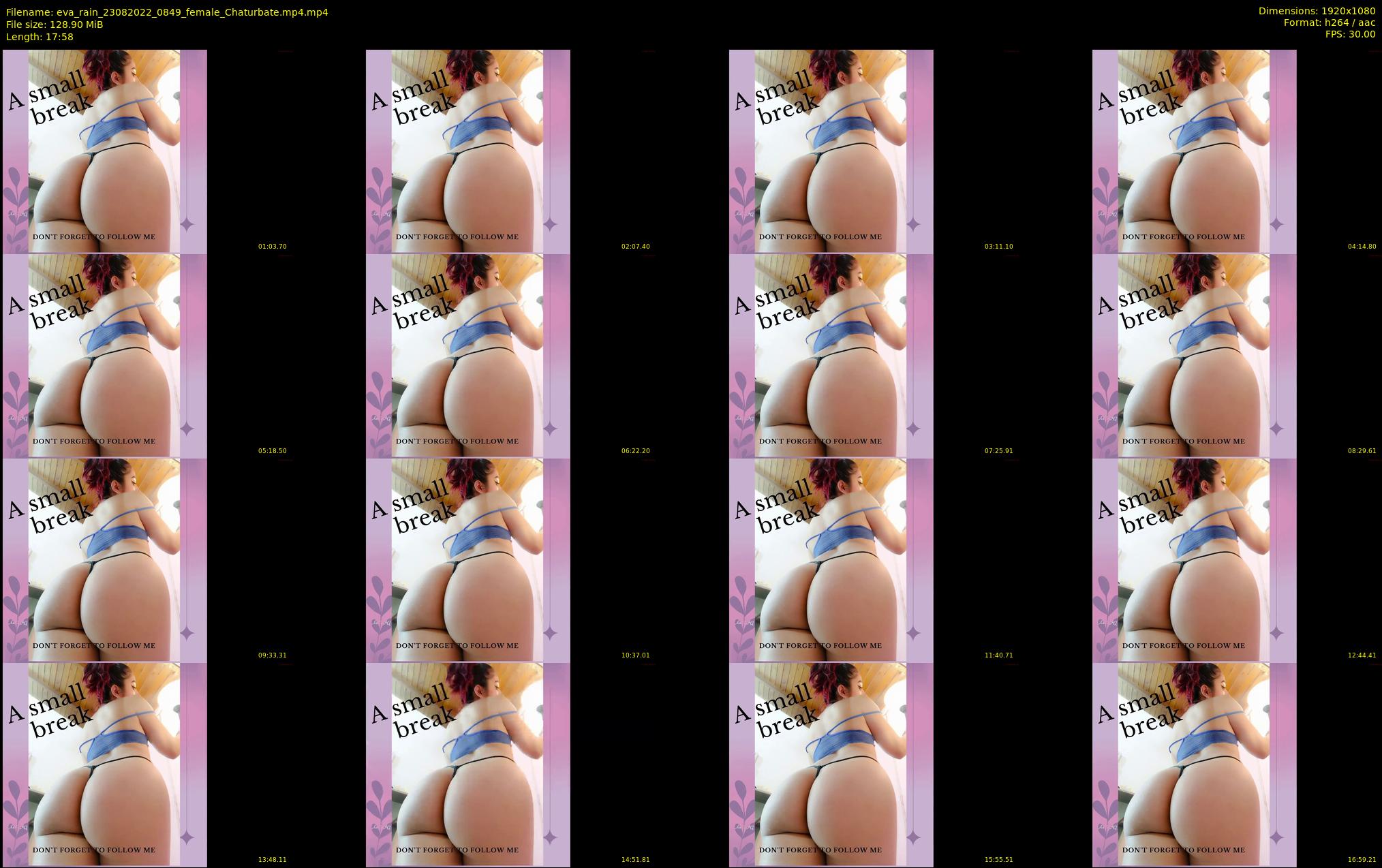 eva_rain — 18 minute Chaturbate female cam show recording, 1080p, Aug 23, 2022