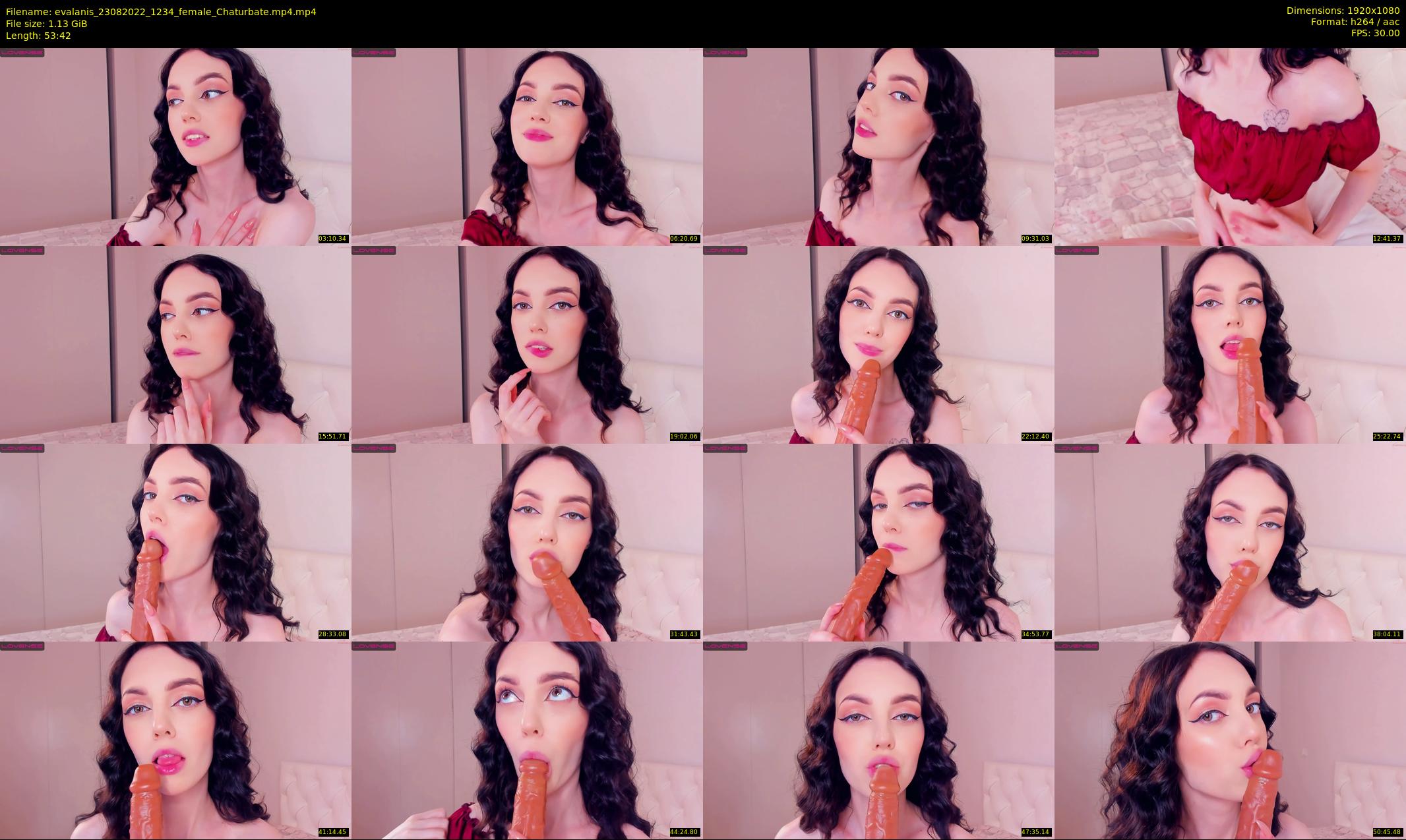 evalanis — 54 minute Chaturbate couple cam show recording, 1080p, Aug 23, 2022