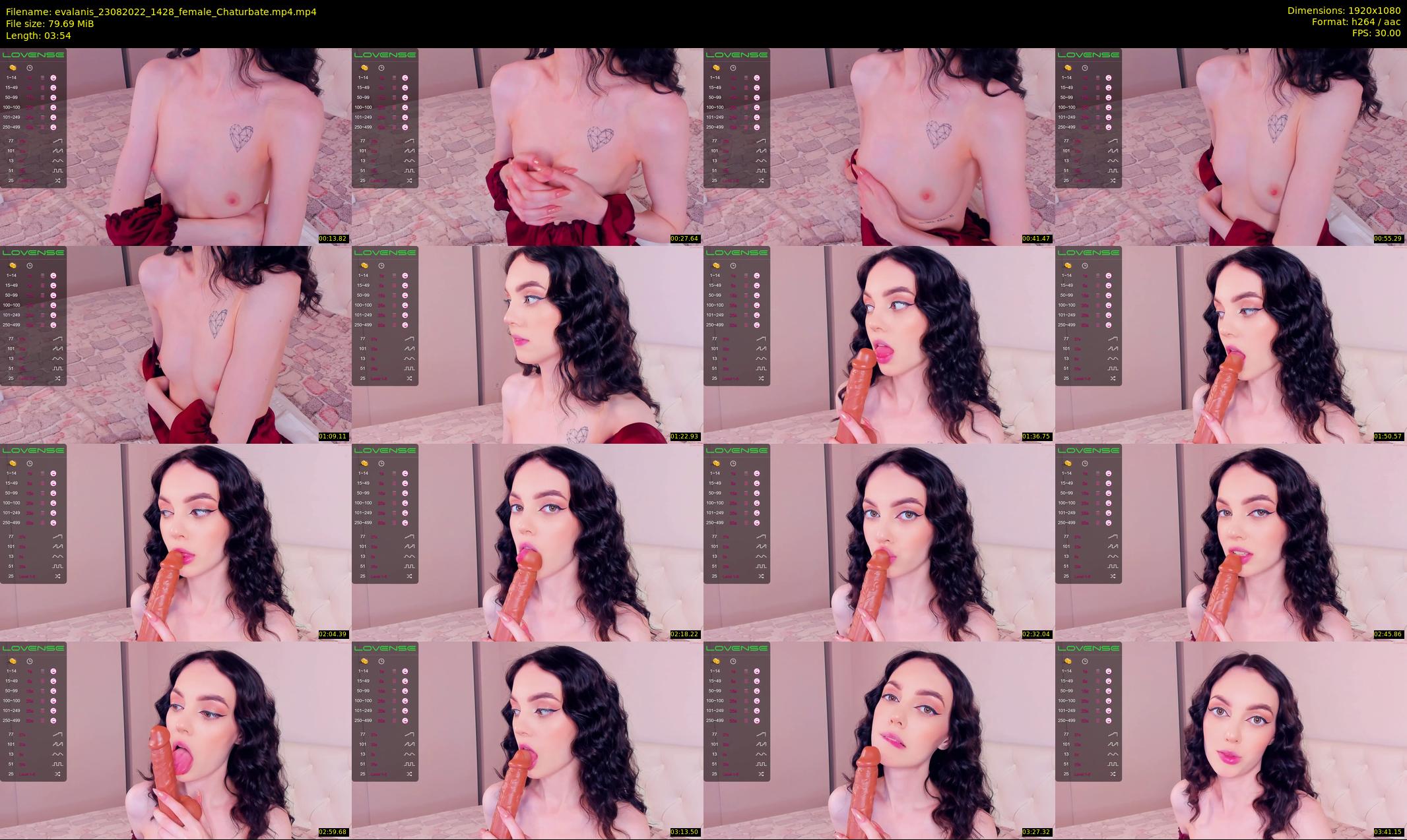 evalanis — 4 minute Chaturbate couple cam show recording, 1080p, Aug 23, 2022