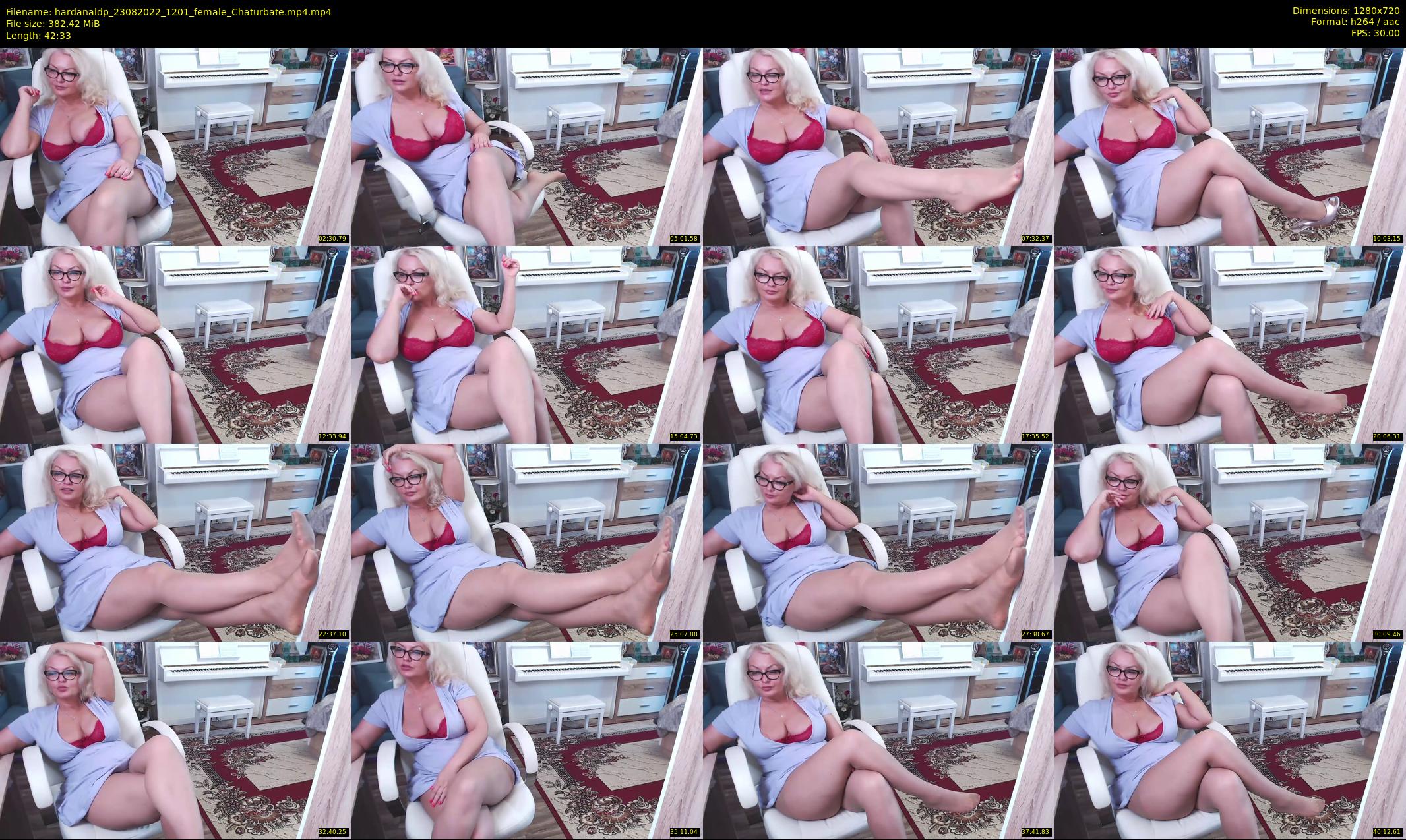 hardanaldp — 43 minute Chaturbate female cam show recording, 720p, Aug 23, 2022