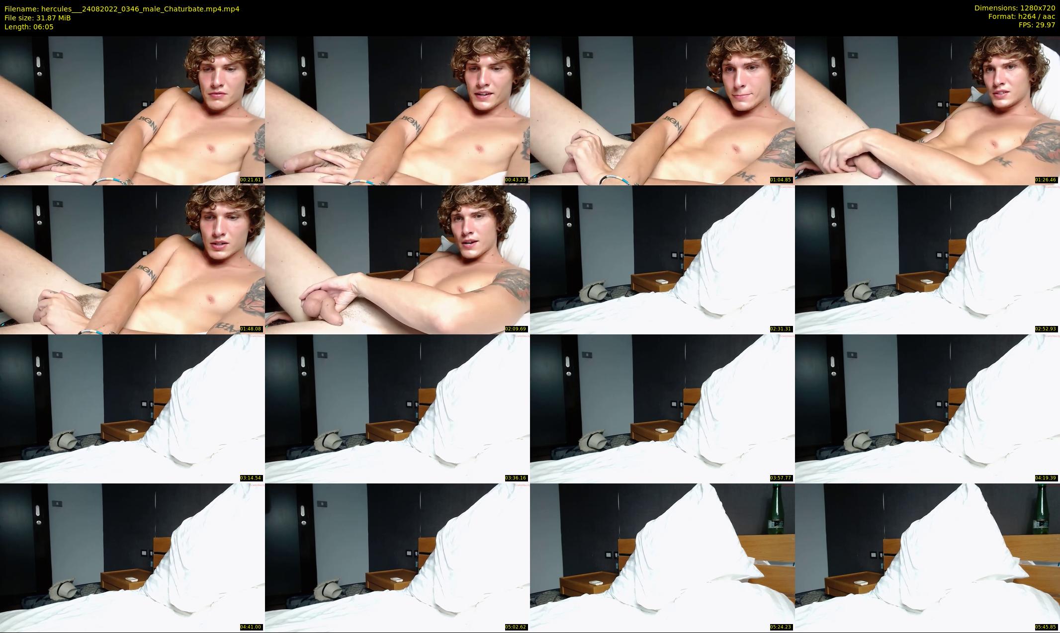 hercules__ — 7 minute Chaturbate male cam show recording, 720p, Aug 24, 2022