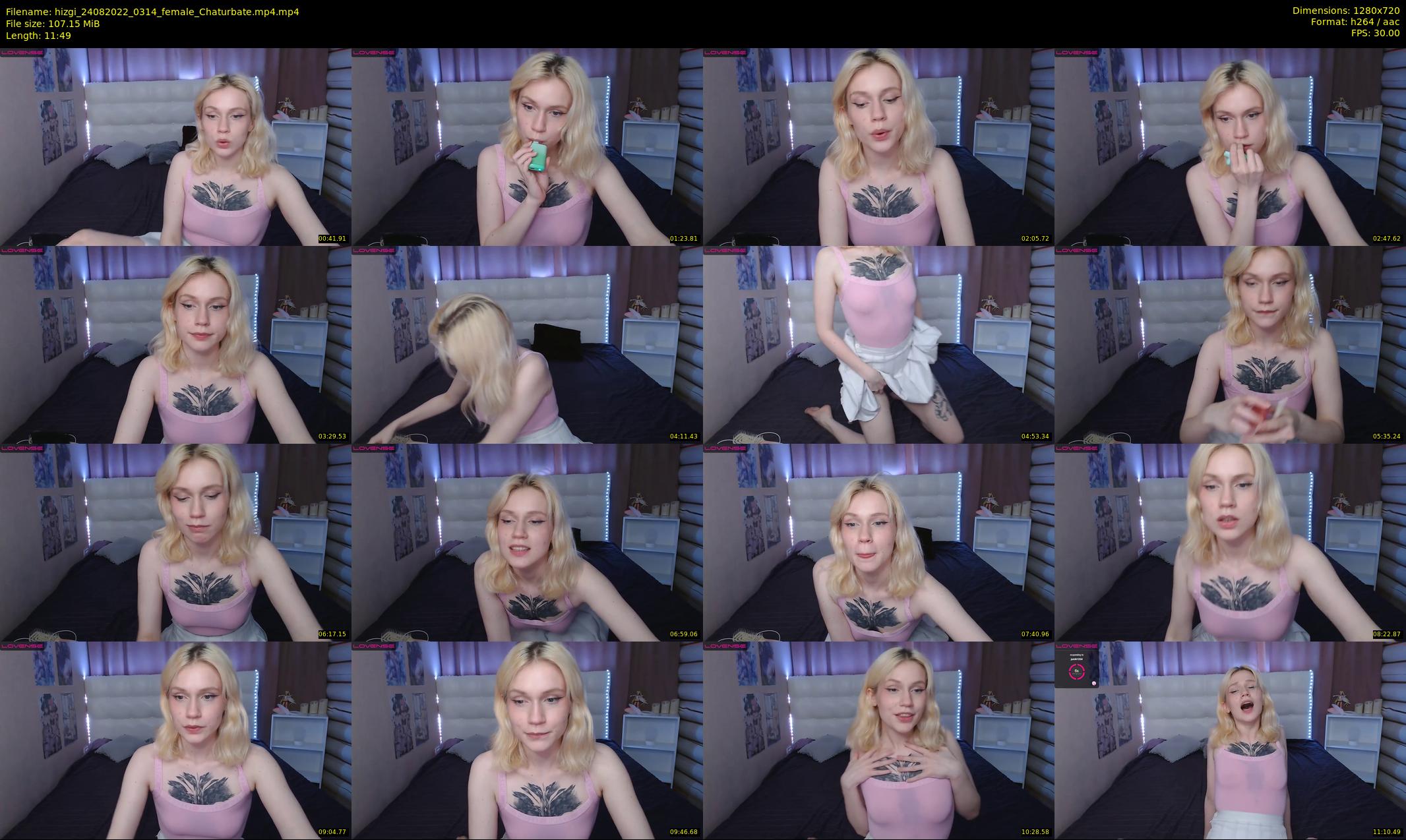hizgi — 12 minute Chaturbate couple cam show recording, 720p, Aug 24, 2022