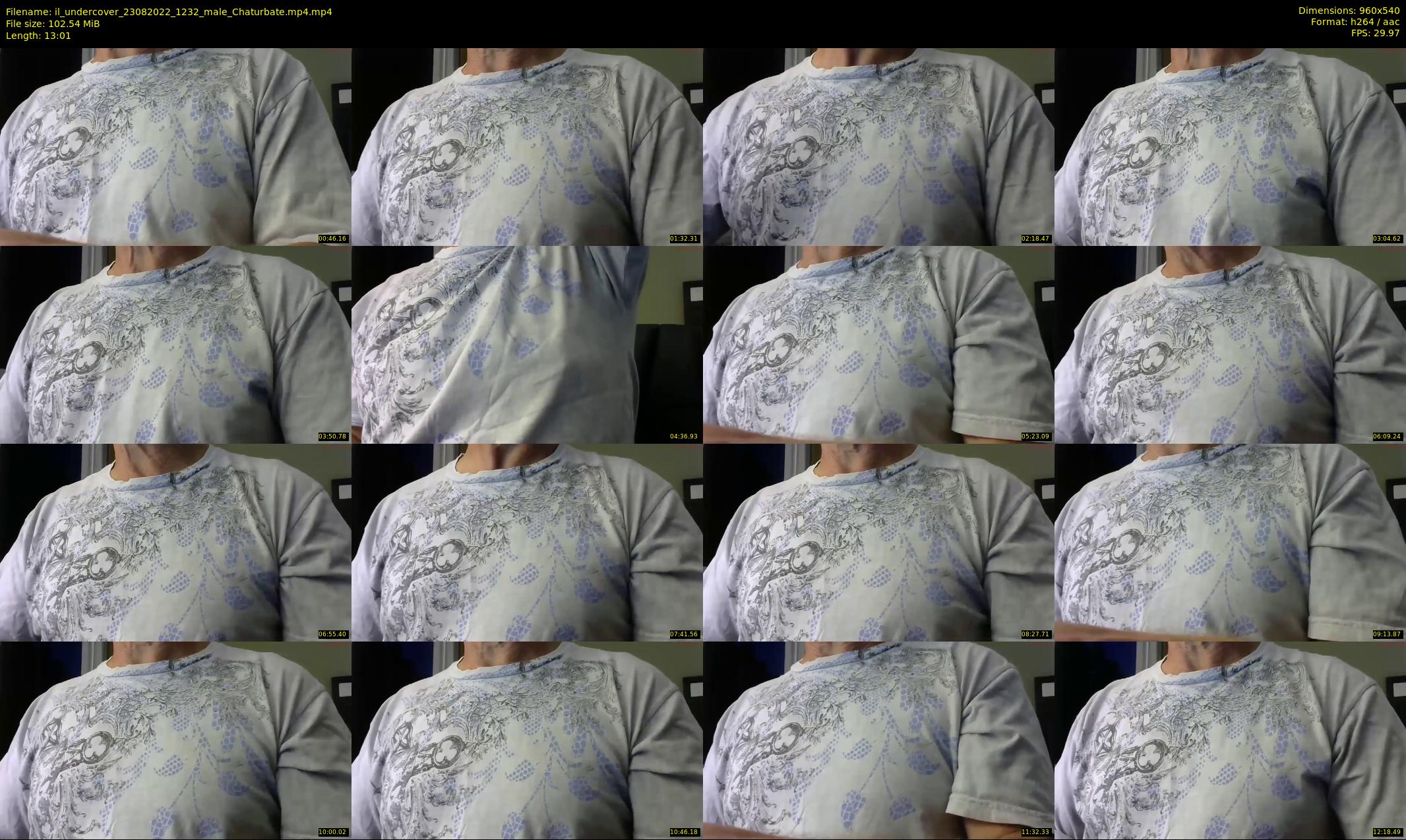 il_undercover — 14 minute Chaturbate male cam show recording, 480p, Aug 23, 2022