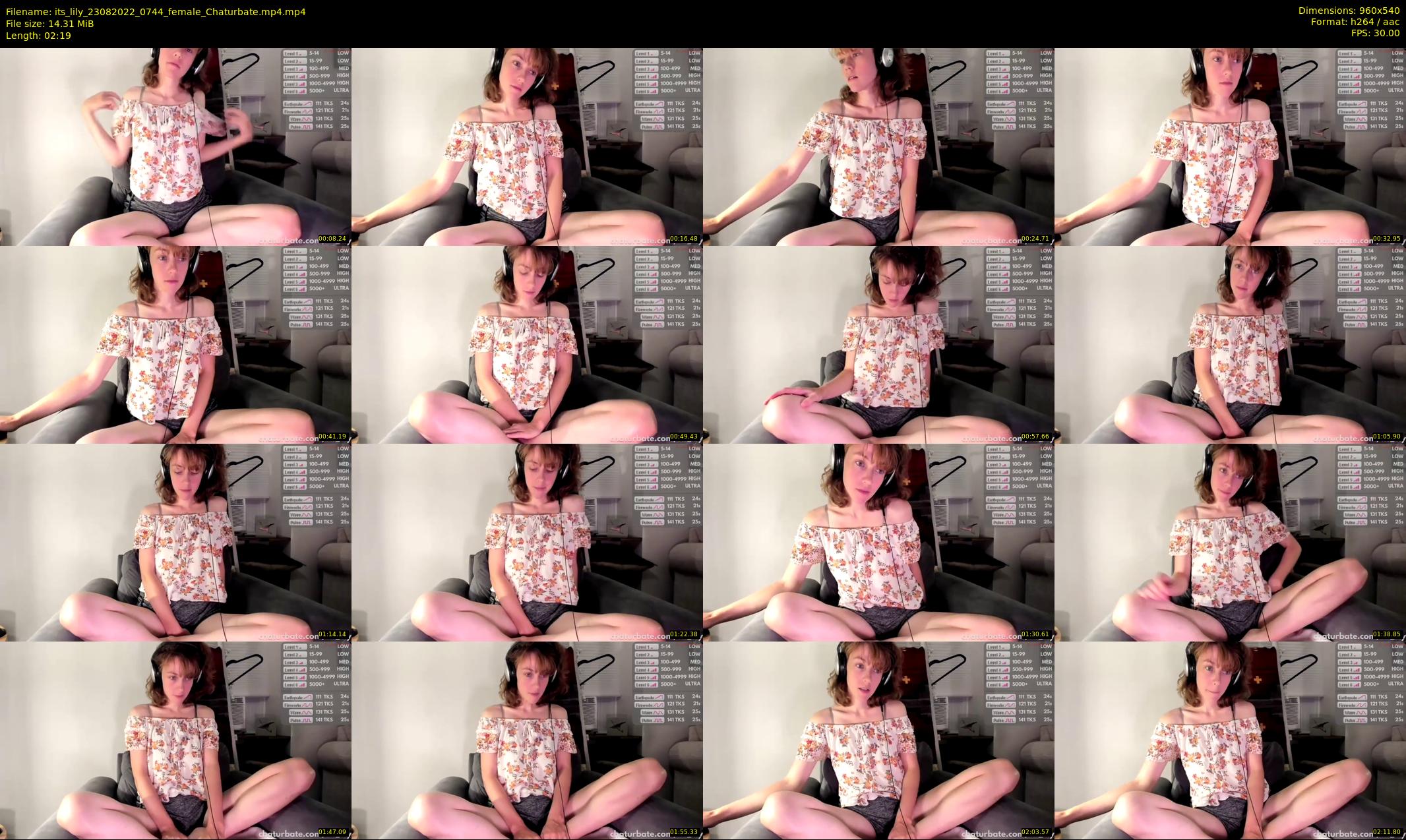 its_lily — 3 minute Chaturbate female cam show recording, 480p, Aug 23, 2022