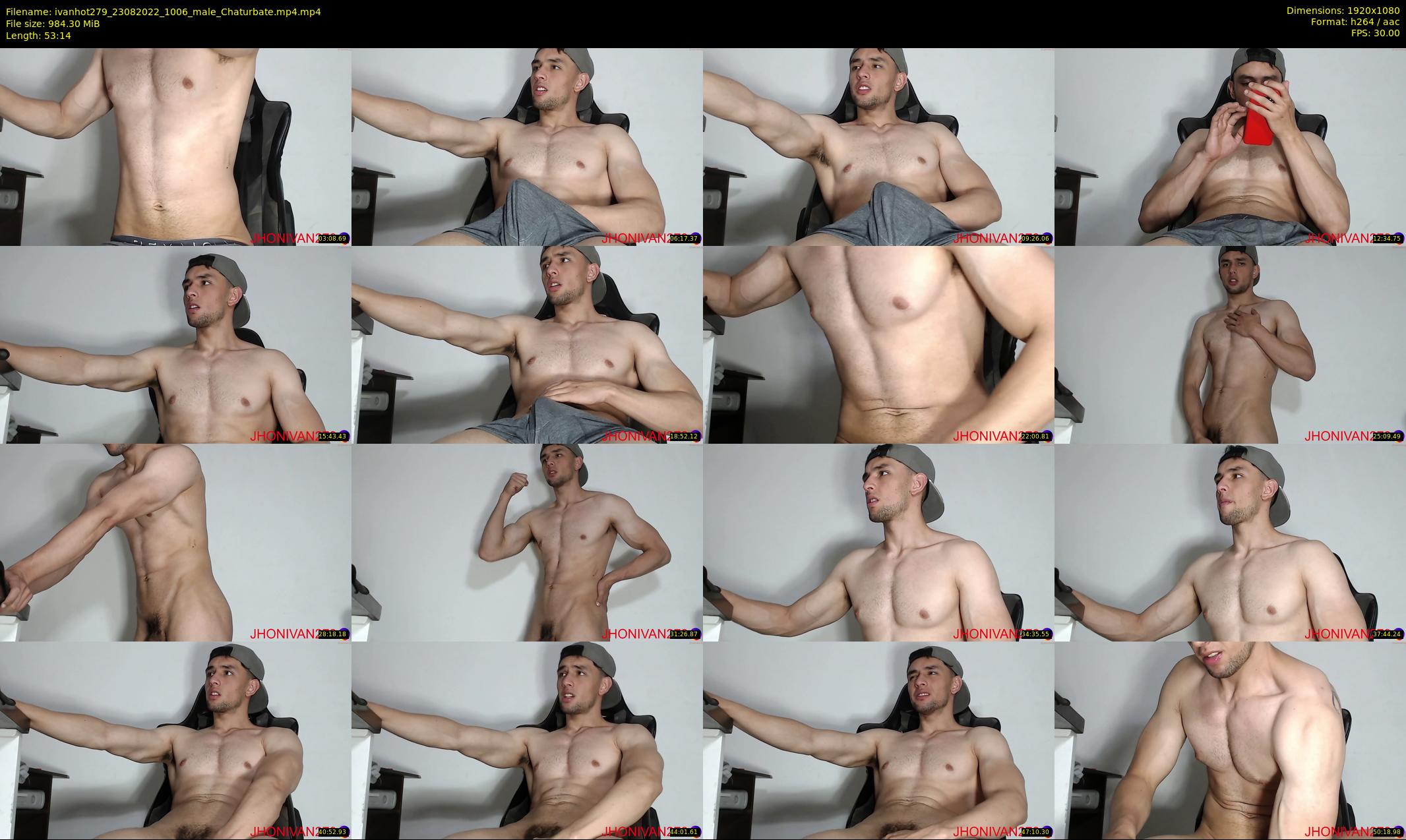 ivanhot279 — 54 minute Chaturbate male cam show recording, 1080p, Aug 23, 2022