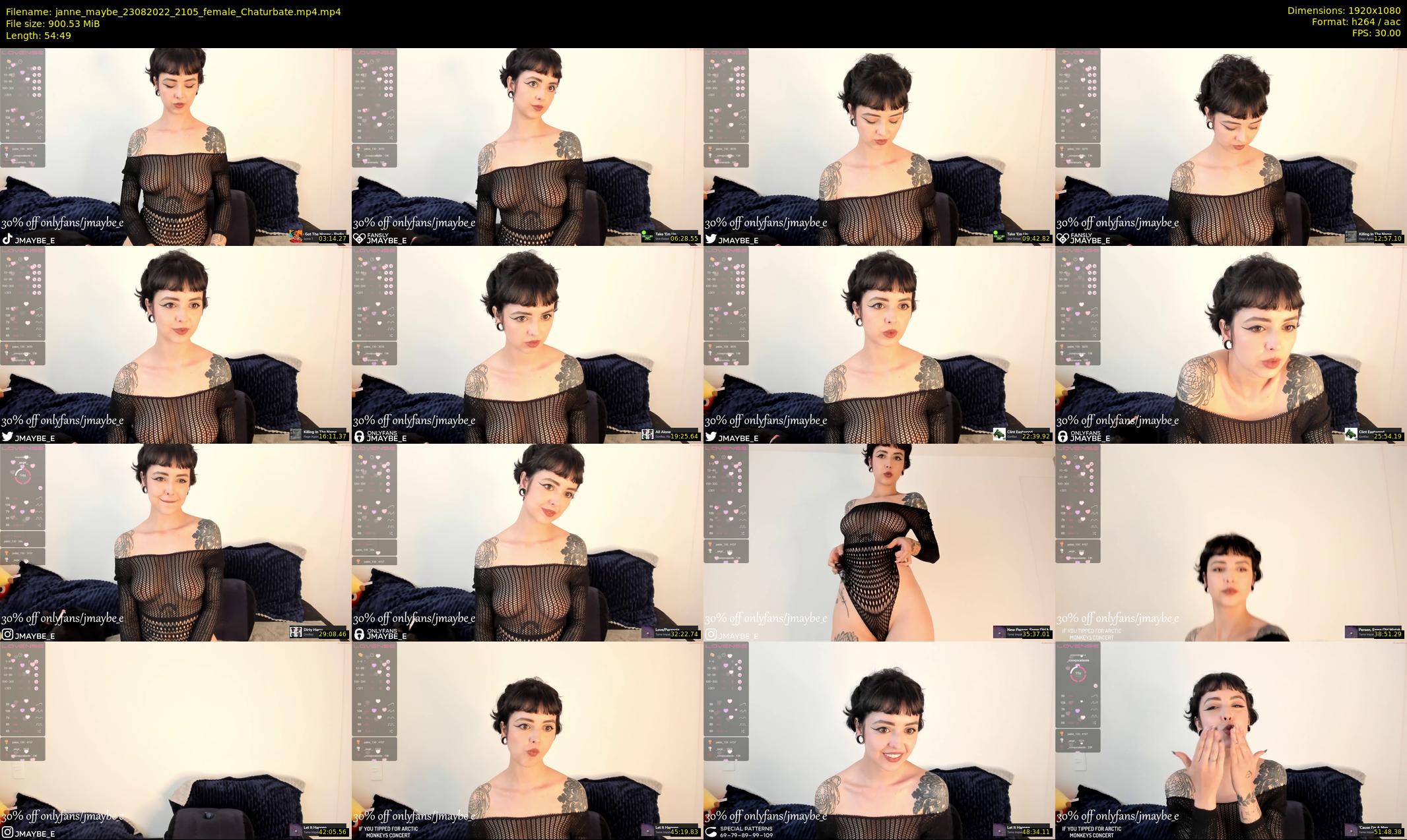 janne_maybe — 55 minute Chaturbate female cam show recording, 1080p, Aug 23, 2022