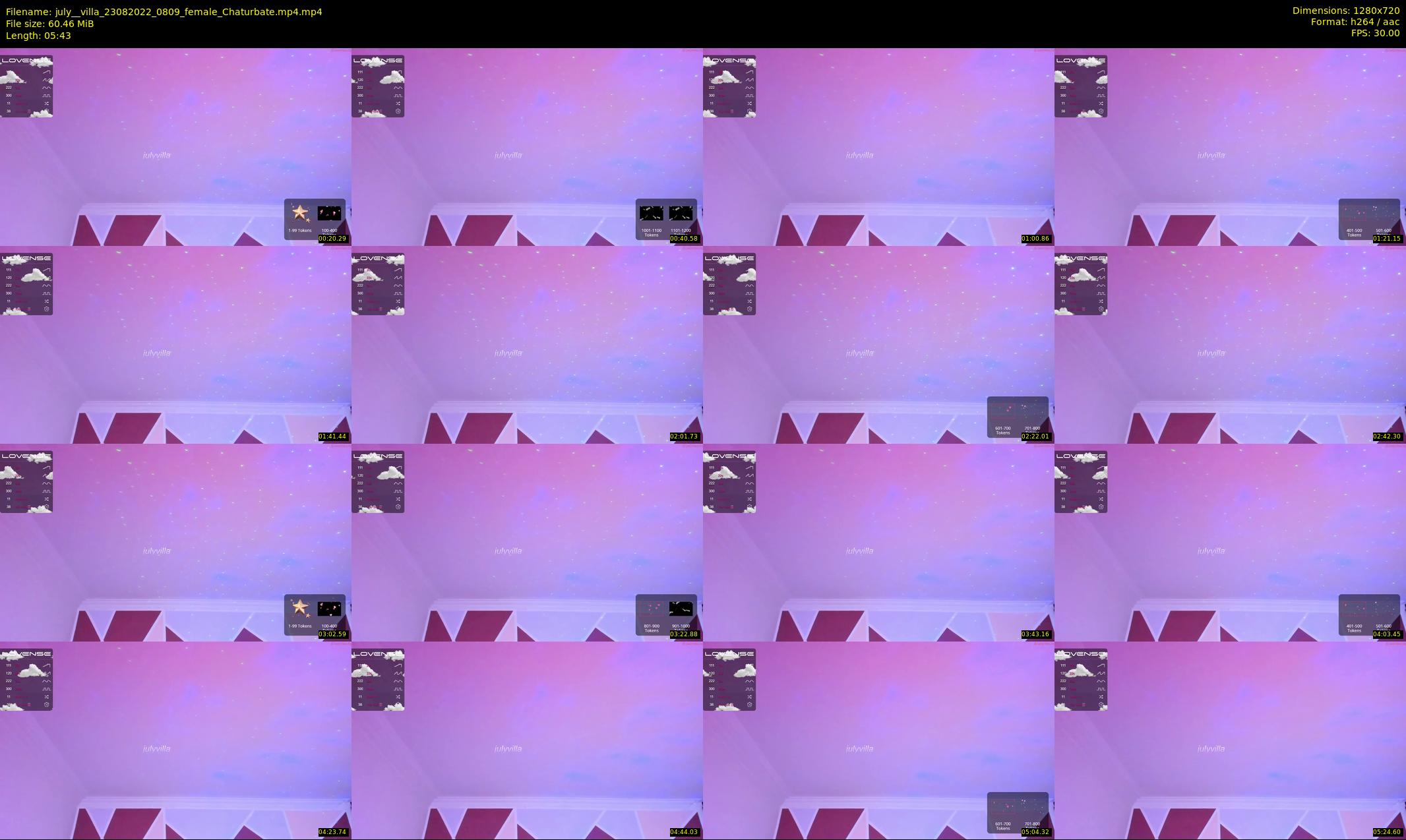 july__villa — 6 minute Chaturbate female cam show recording, 720p, Aug 23, 2022