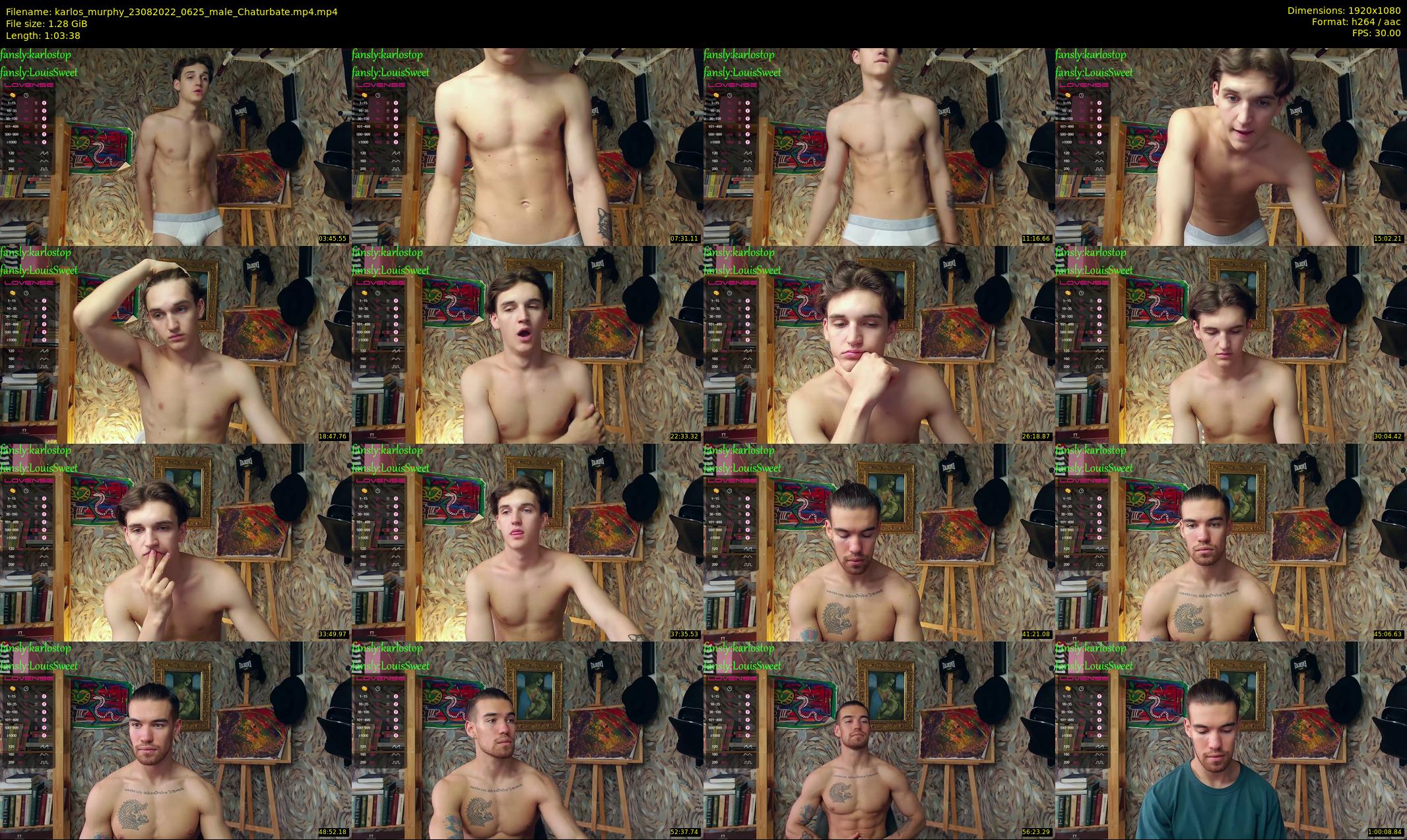 karlos_murphy — 64 minute Chaturbate male cam show recording, 1080p, Aug 23, 2022