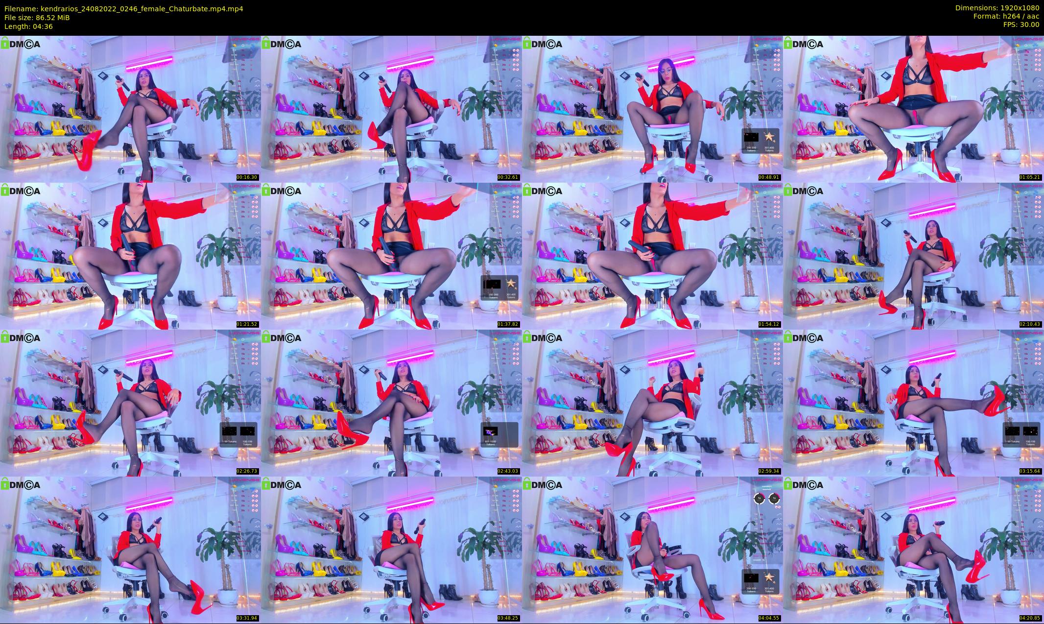 kendrarios — 5 minute Chaturbate female cam show recording, 1080p, Aug 24, 2022