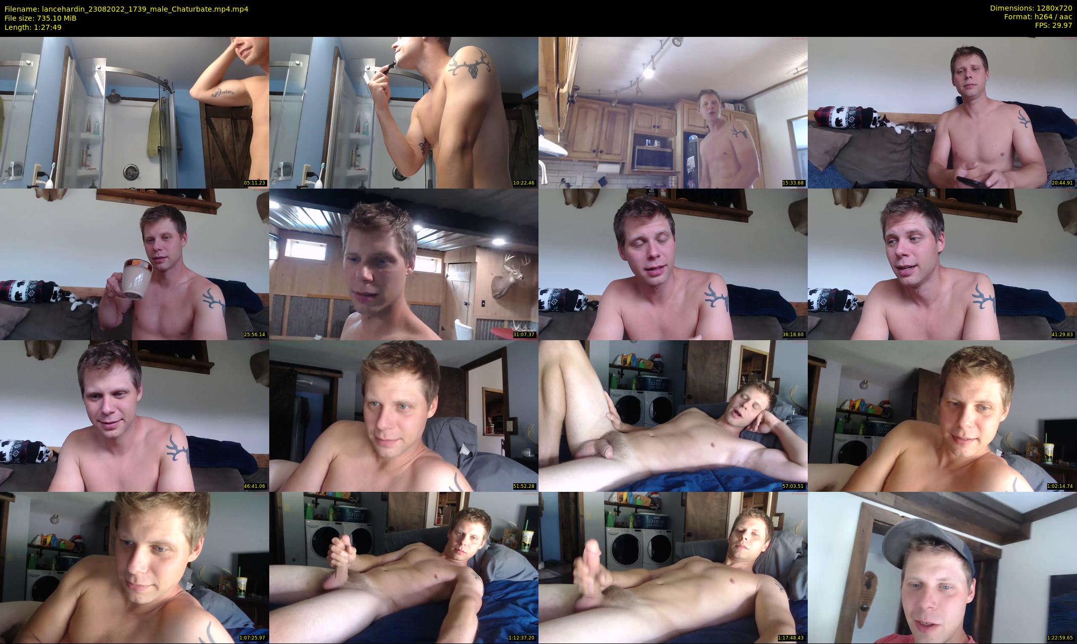 lancehardin — 88 minute Chaturbate male cam show recording, 720p, Aug 23, 2022