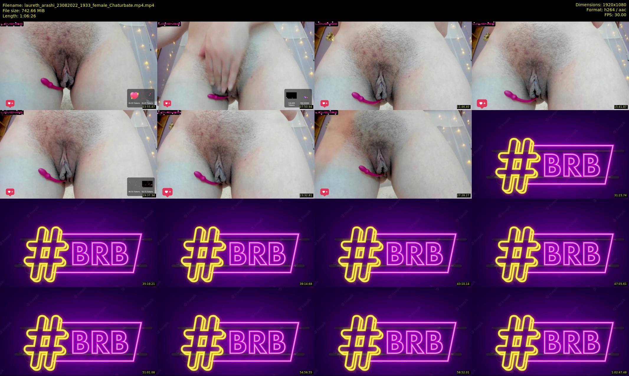 laureth_arashi — 67 minute Chaturbate female cam show recording, 1080p, Aug 23, 2022