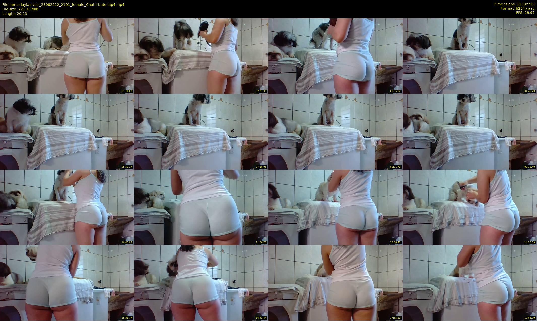 laylabrasil — 21 minute Chaturbate female cam show recording, 720p, Aug 23, 2022