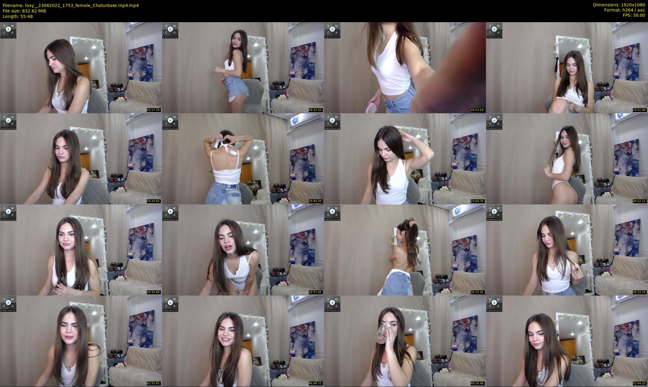 loxy_ — 56 minute Chaturbate female cam show recording, 1080p, Aug 23, 2022