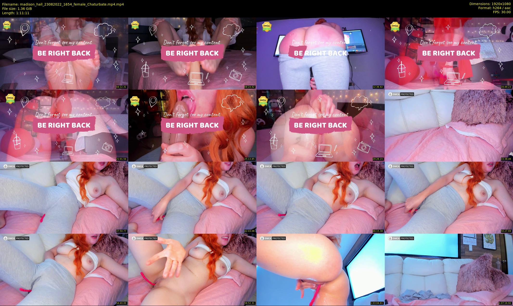 madison_hall — 72 minute Chaturbate female cam show recording, 1080p, Aug 23, 2022