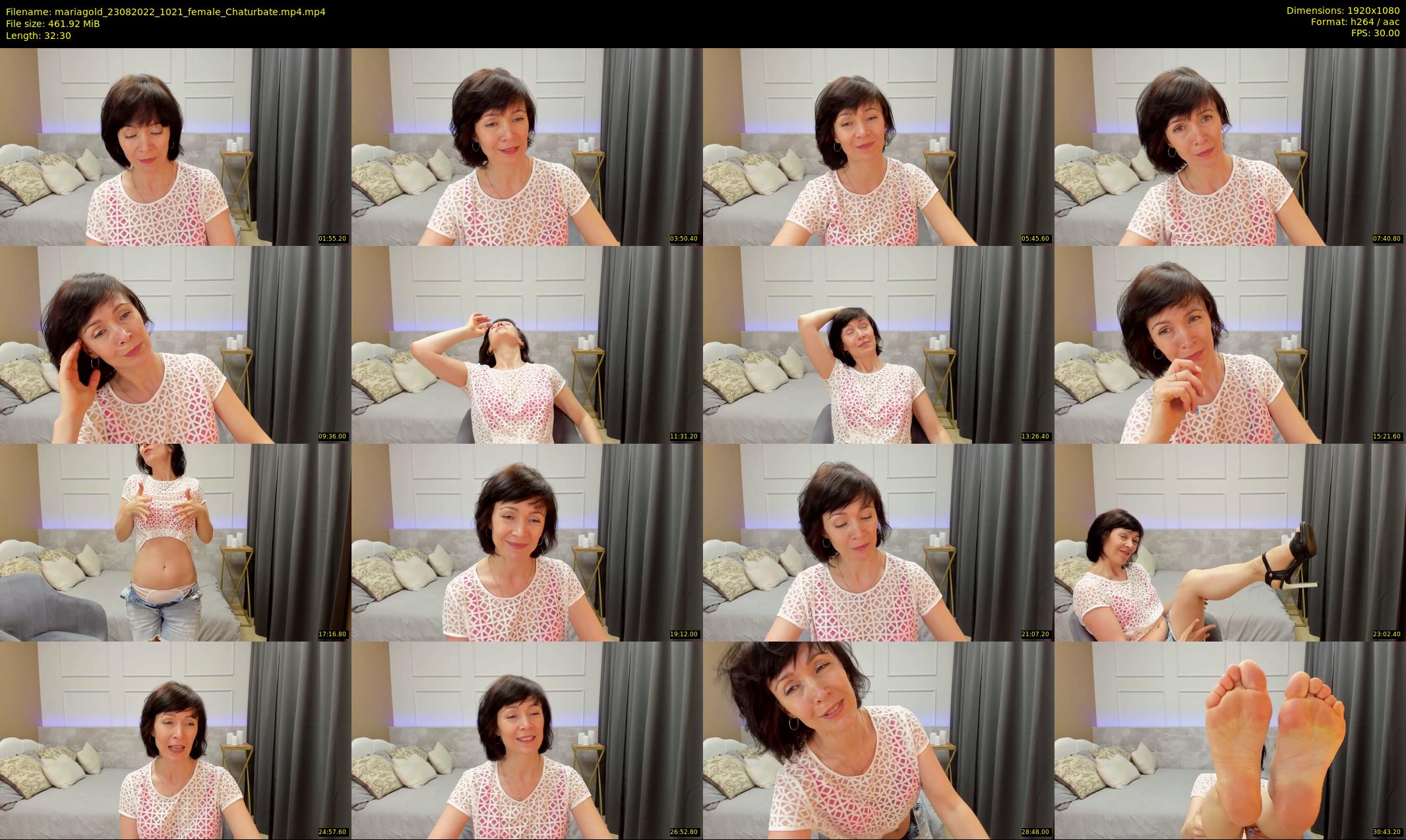 mariagold — 33 minute Chaturbate female cam show recording, 1080p, Aug 23, 2022